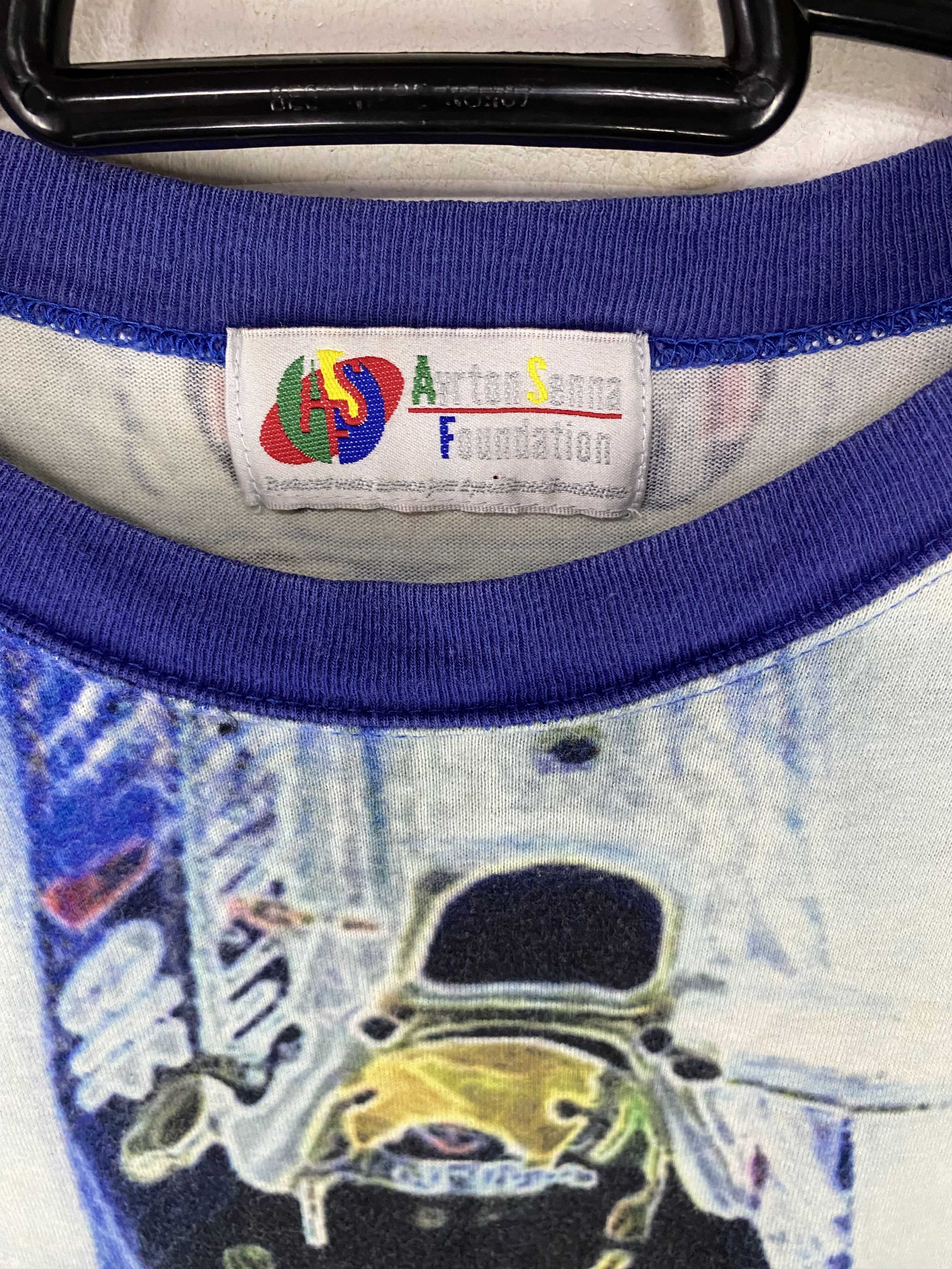 Formula 1 × Vintage 90s Ayrton Senna Rothmans F1 allover print shirt Size US M / EU 48-50 / 2 - 8 Thumbnail
