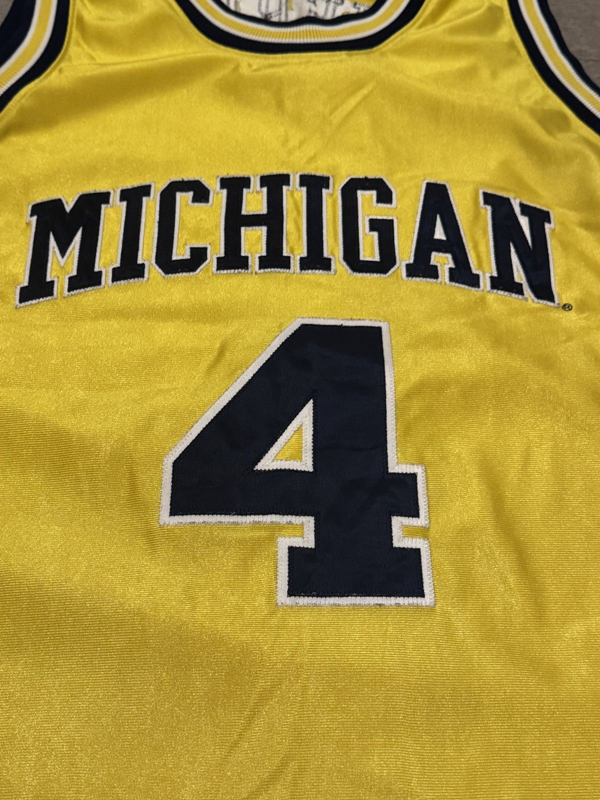 Nike Michigan Wolverines Chris Webber 91-93 College Nike Jersey Size US L / EU 52-54 / 3 - 2 Thumbnail