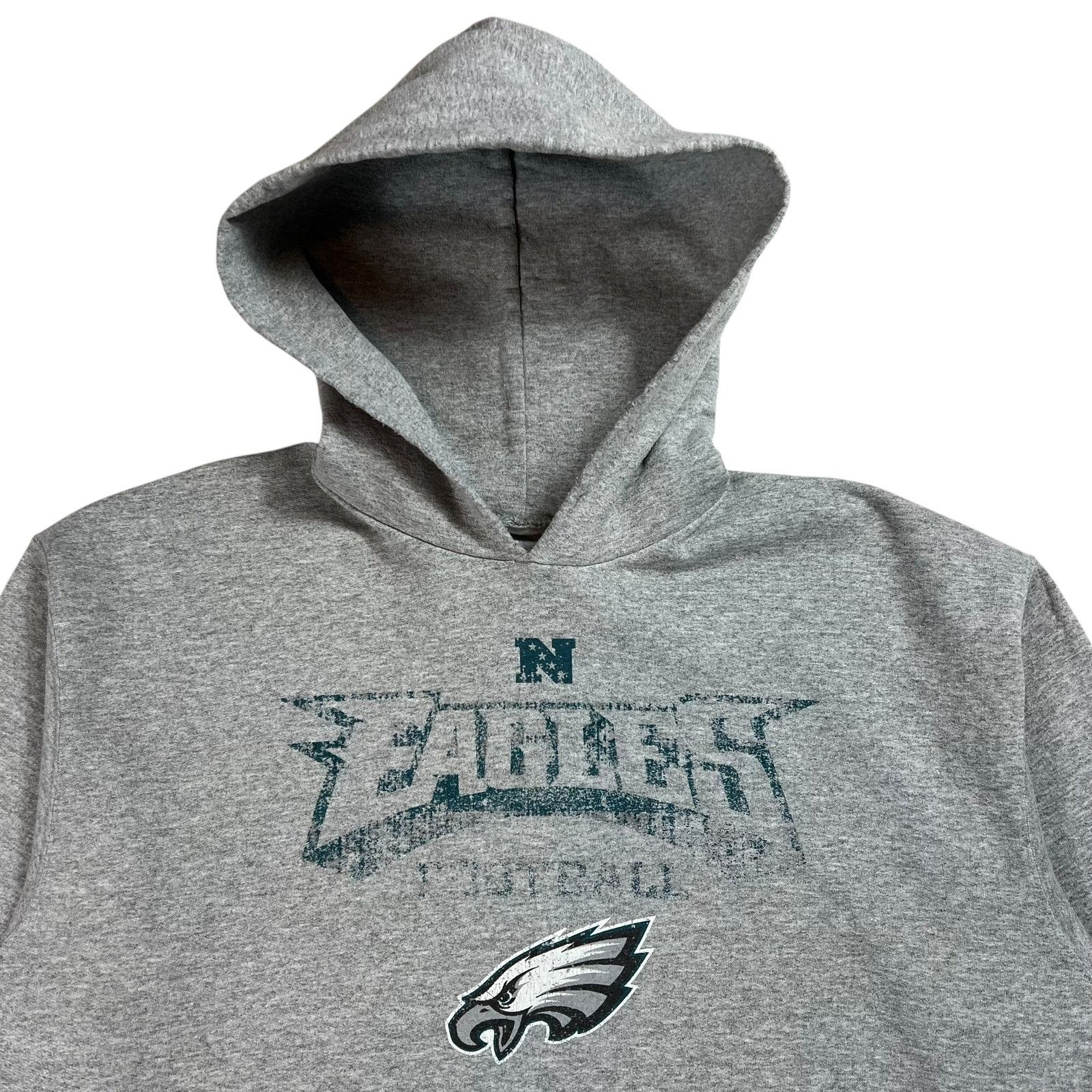 NFL × Vintage Vintage Y2K Philadelphia Eagles NFL faded hoodie (L) Size US L / EU 52-54 / 3 - 2 Thumbnail