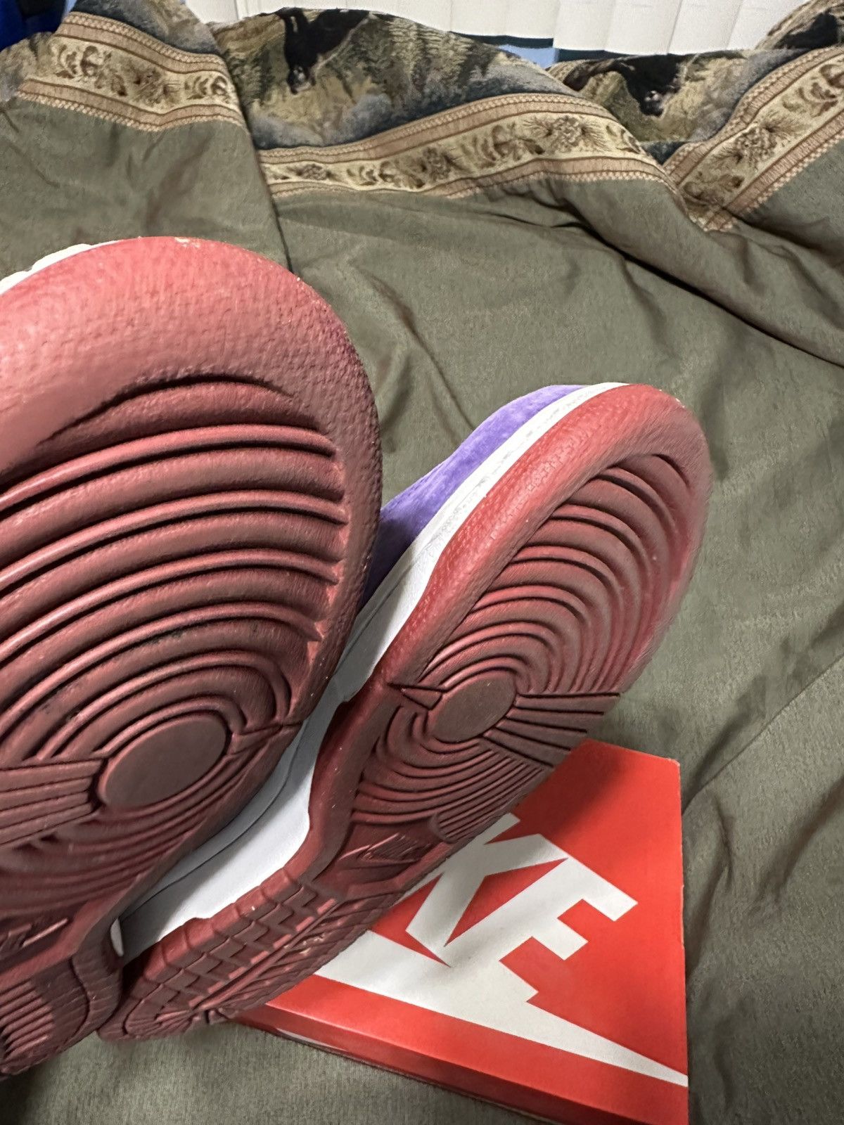 Nike Nike Dunk Low Retro Vol. 1 SP ' Plum ' 2020 Size US 10.5 / EU 43-44 - 8 Thumbnail