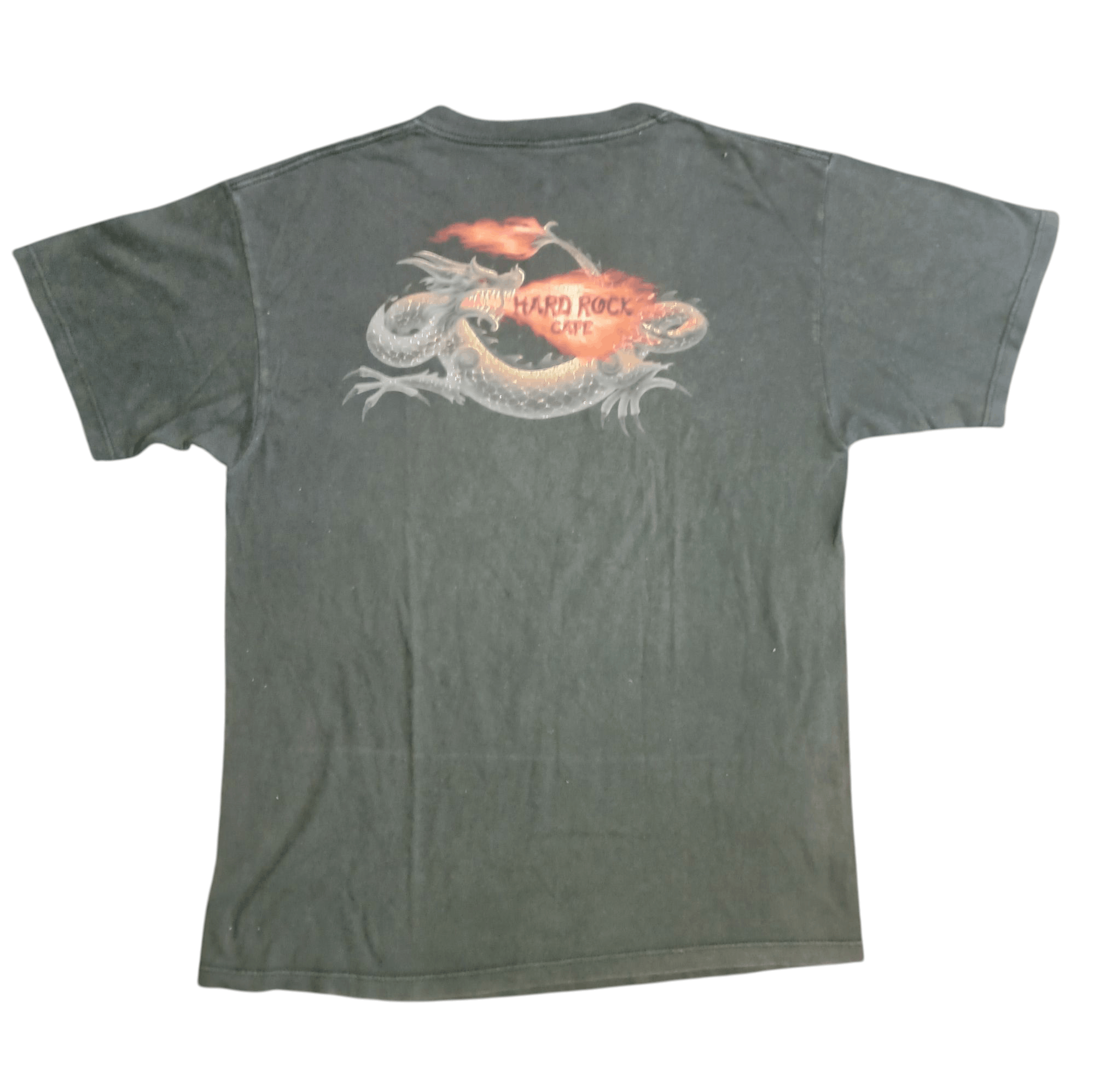 Hard Rock Cafe × Vintage Vintage HRC Glitters Saipan Dragon Size US L / EU 52-54 / 3 - 1 Thumbnail
