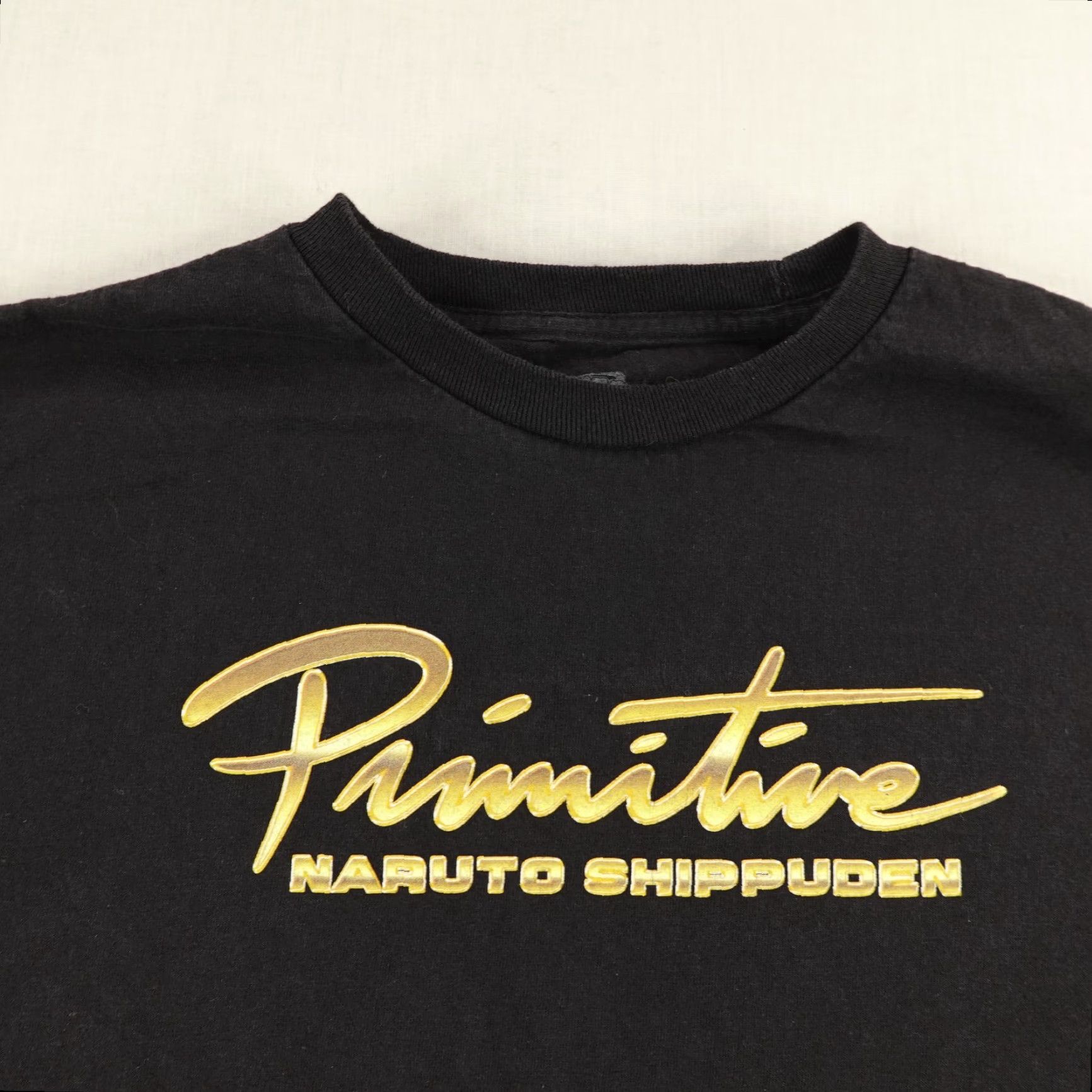 Primitive Primitive Apparel Naruto T-Shirt Men's Medium Black Graphic Print Cotton Crew Neck Anime Skateboarding 90s Size US M / EU 48-50 / 2 - 3 Thumbnail