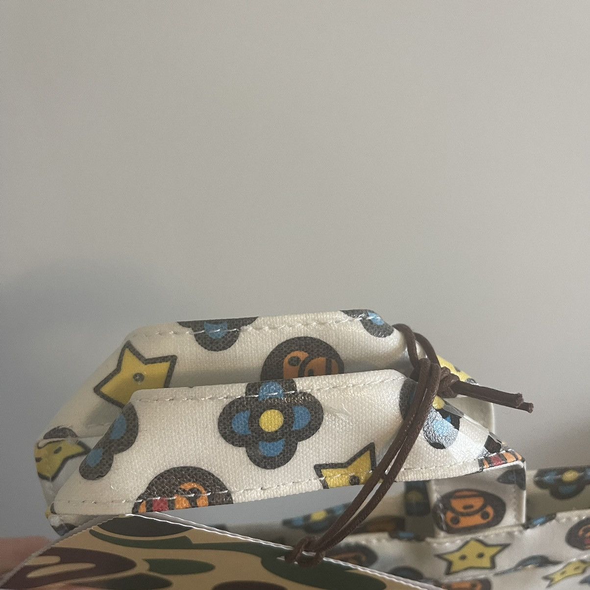 Bape BUNDLE OG Baby Milo Monogram Waxed Tote + Mini Pouch DSWT Size ONE SIZE - 5 Thumbnail