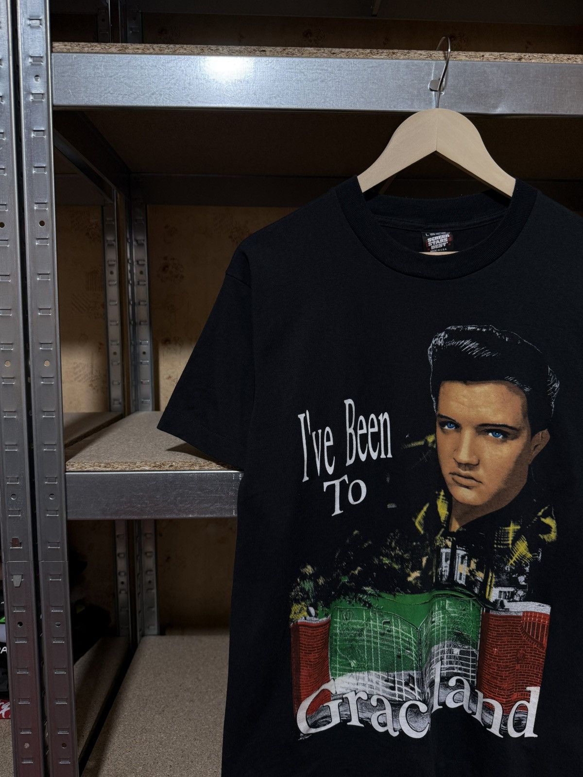 Band Tees × Vintage Vintage 90’s Elvis Presley I’ve Been To Graceland T-Shirt Size US M / EU 48-50 / 2 - 3 Thumbnail