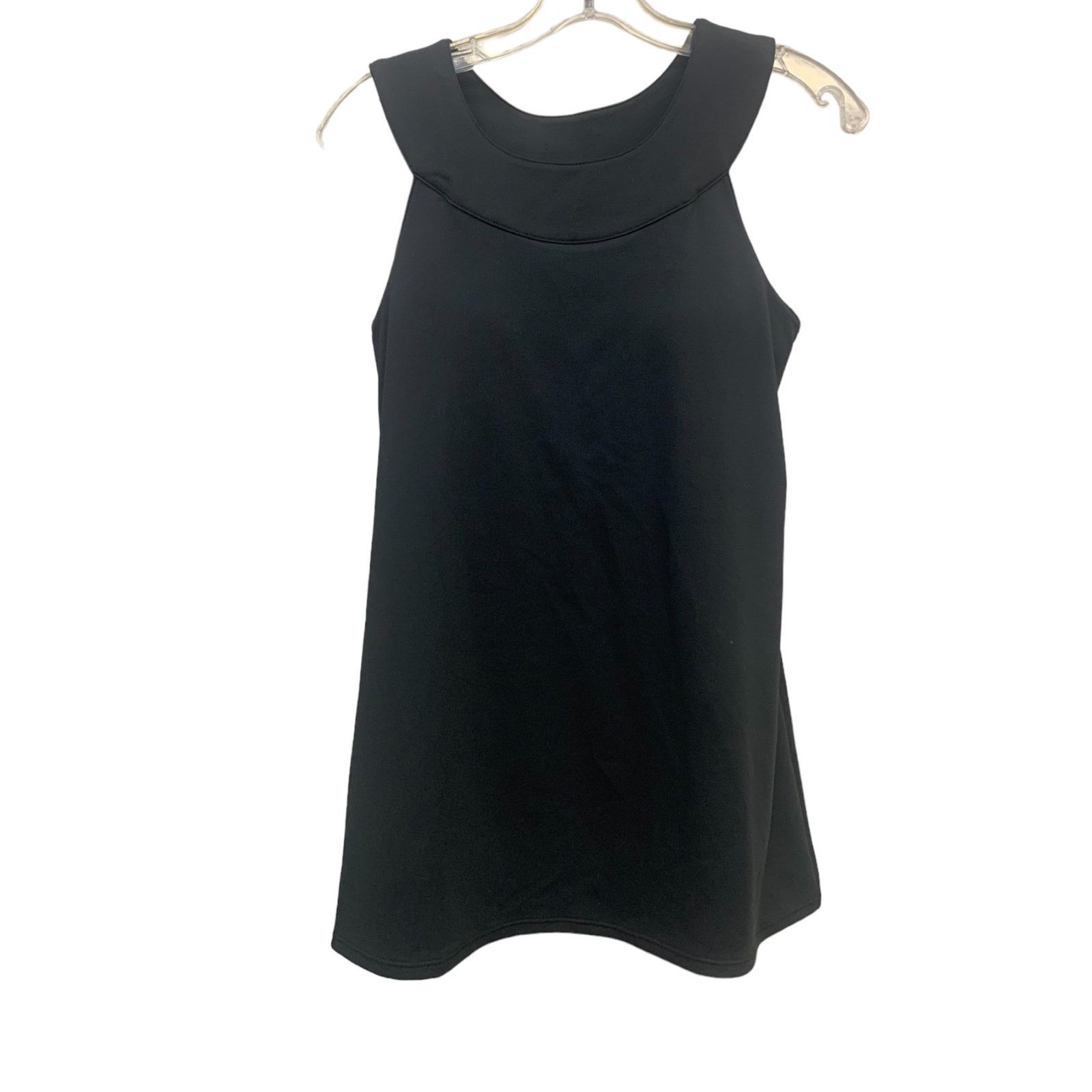 Athleta Athleta Black Tank U-Neck with Built-In Bra SZ Small Size S / US 4 / IT 40 - 1 Thumbnail