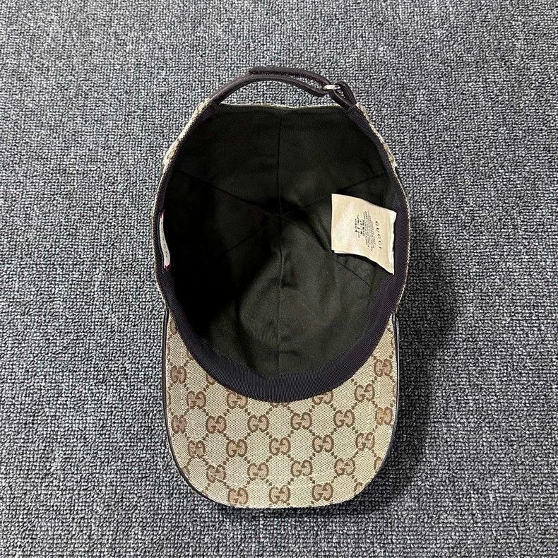 Gucci Gucci Vintage Pattern All - Over Print Striped Baseball Cap Size ONE SIZE - 4 Thumbnail