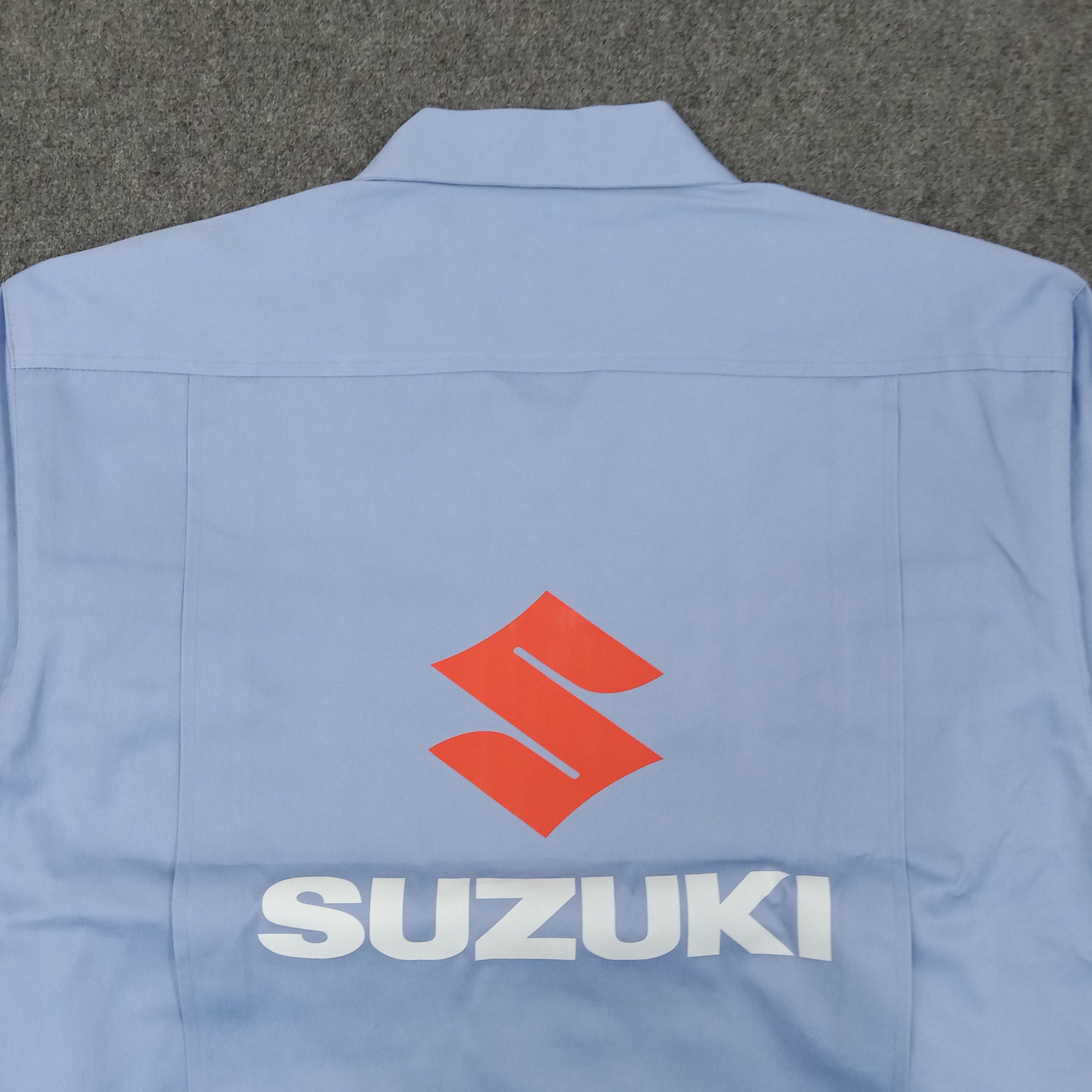 Japanese Brand × Vintage Suzuki Japanese Motorsports Team Custom Jacket Size US L / EU 52-54 / 3 - 3 Thumbnail