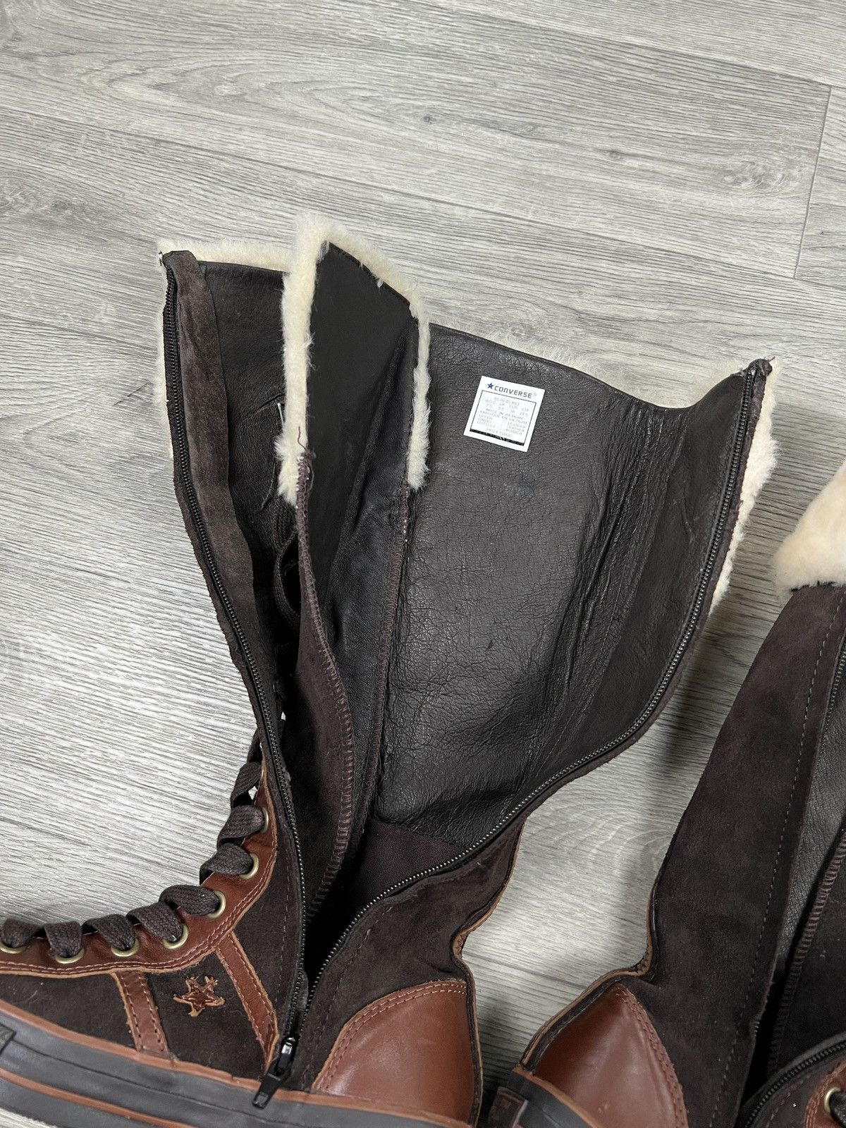 Converse Converse 2006 Star 70 Suede Leather Knee High Sneaker Boot Size US 8 / IT 38 - 8 Thumbnail