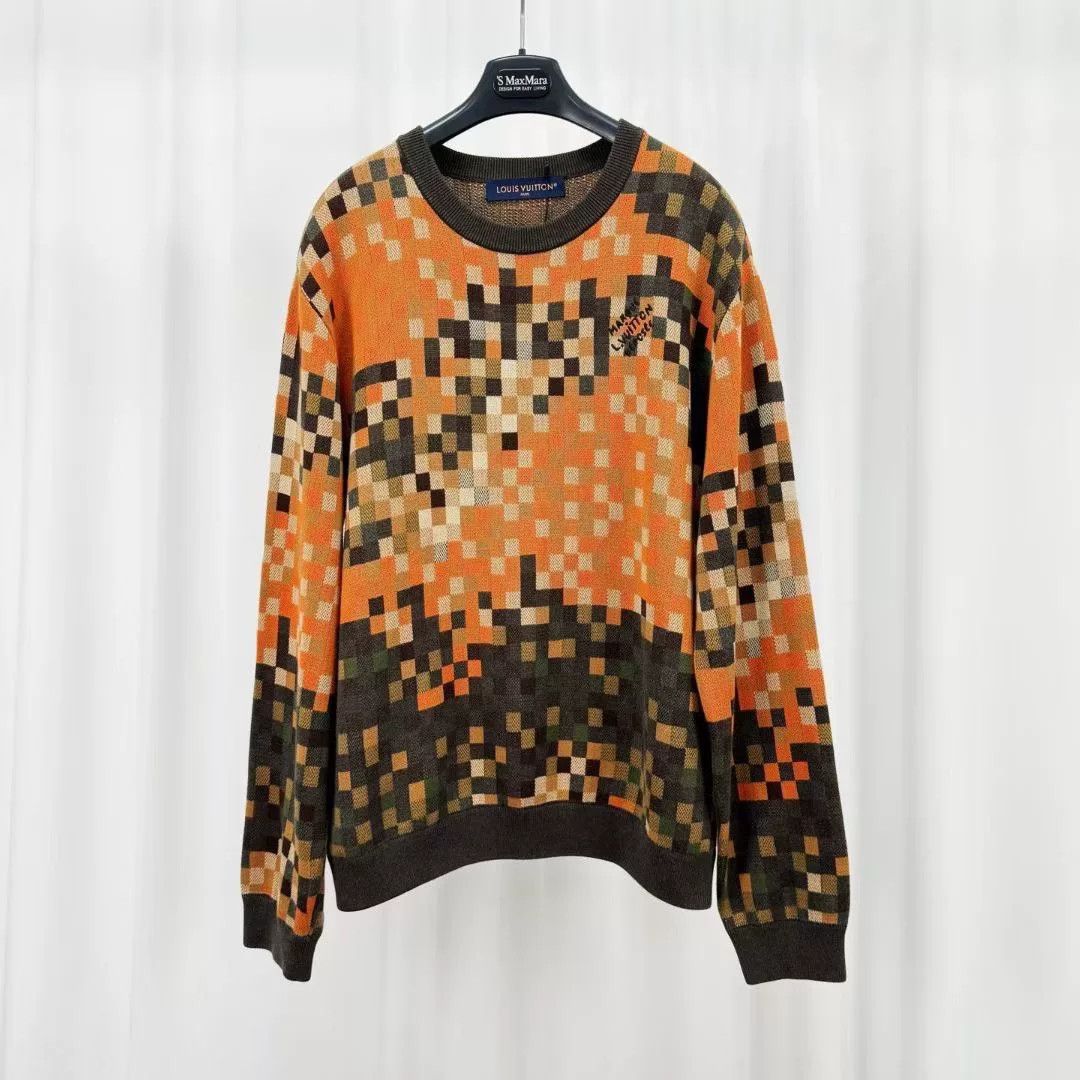 Louis Vuitton Louis Vuitton Pharrell Mosaic Rivet Sweater Size US M / EU 48-50 / 2 - 1 Thumbnail