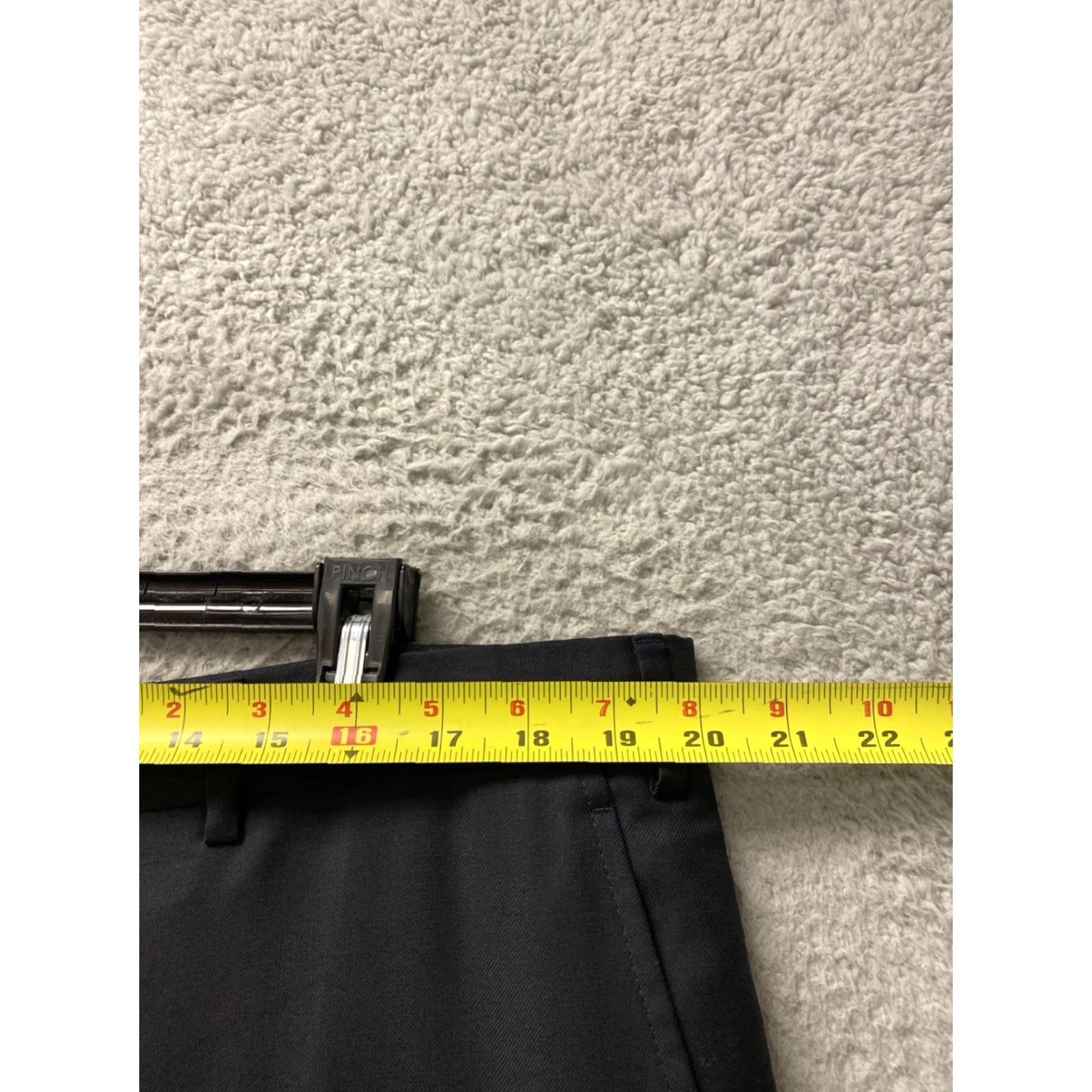 Vintage Santorelli Roma Pants Mens 40x32 Dress Pants Wool Dark Navy Italy 164-32 Size US 40 / EU 56 - 3 Thumbnail