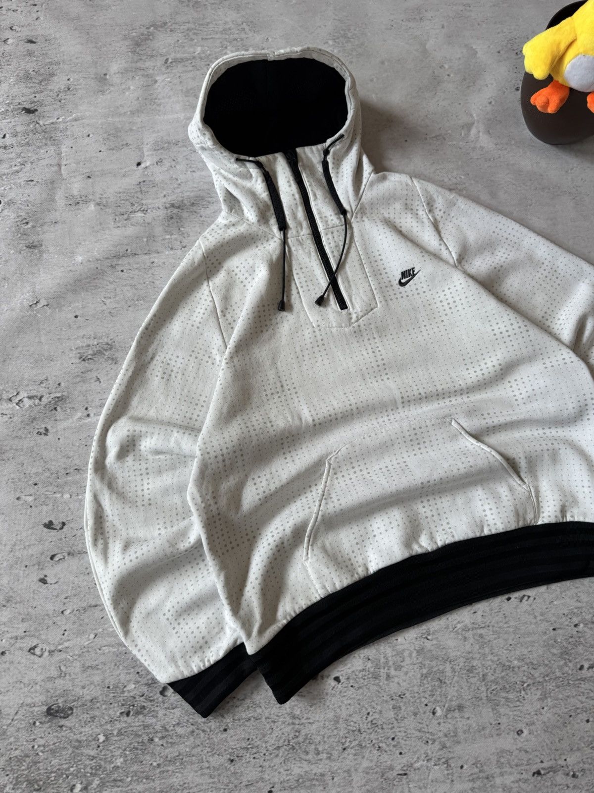 Nike × Vintage NIKE VINTAGE 00s y2k OVERSIZE BAGGY FIT HOODIE BASIC LOGO Size US L / EU 52-54 / 3 - 2 Thumbnail