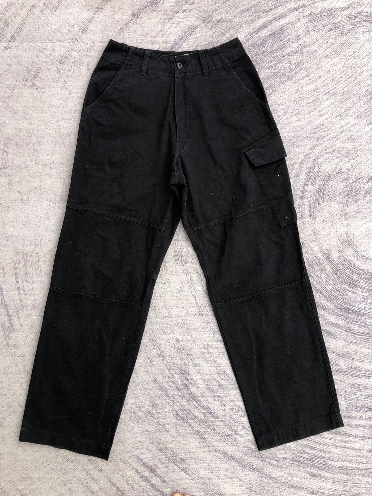 All Blacks Vintage Black pds Cargo Free Style Multpocket Pants Size US 29 - 2 Thumbnail
