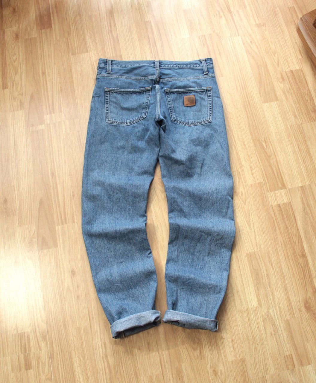 Carhartt 🔥 Carhartt WIP Vintage Logo Klondike Pant Denim Blue Jeans Size US 32 / EU 48 - 1 Thumbnail