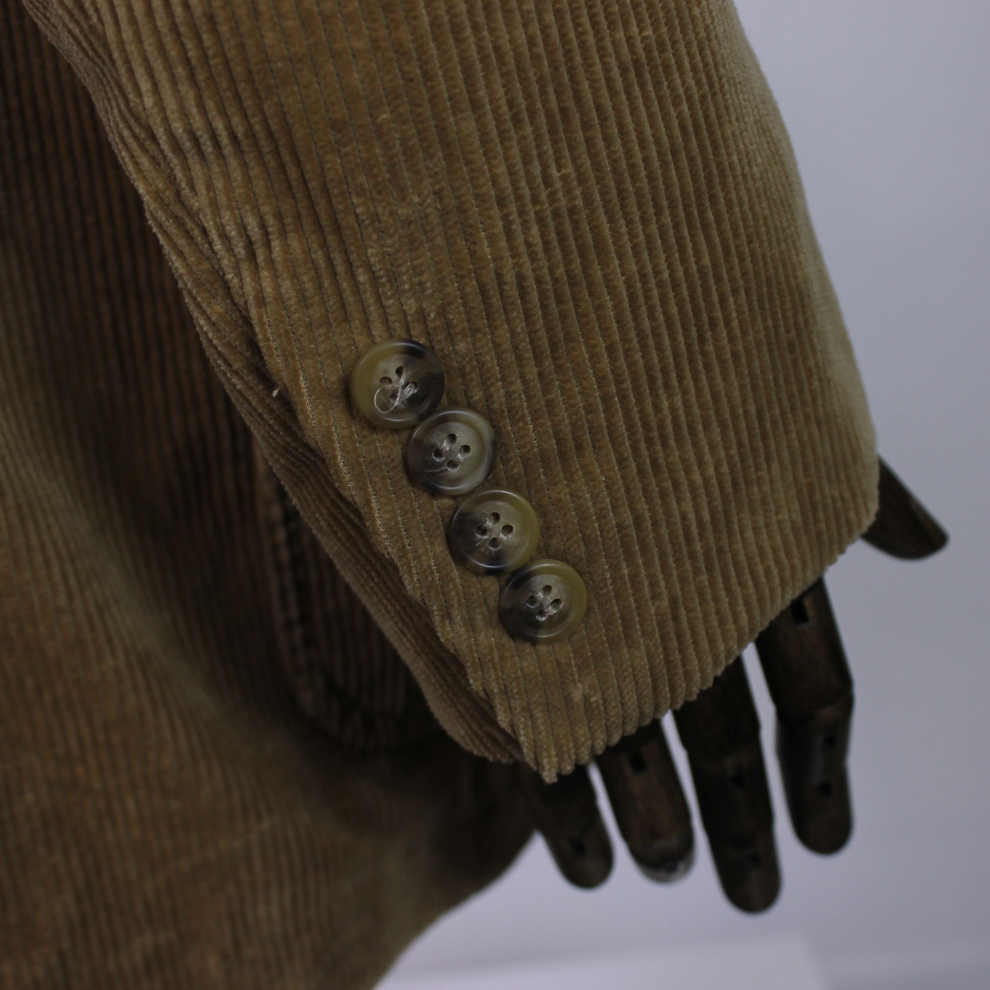 Polo Ralph Lauren Polo Ralph Lauren velvet blazer jacket beige brown XL Size 52R - 3 Thumbnail