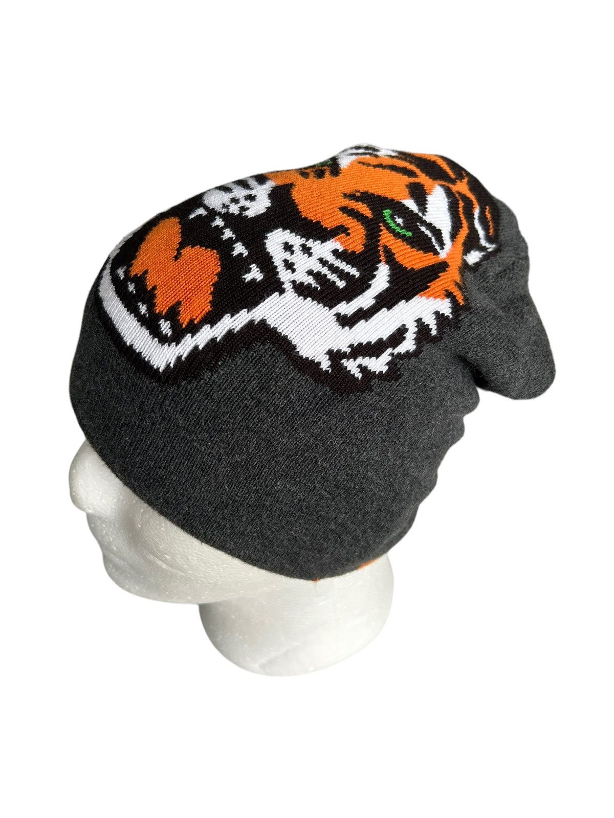 Japanese Brand × Kapital × Vintage Japanese Style Tiger Big Logo Beanie Hats RARE Design☠️☠️ Size ONE SIZE - 7 Thumbnail