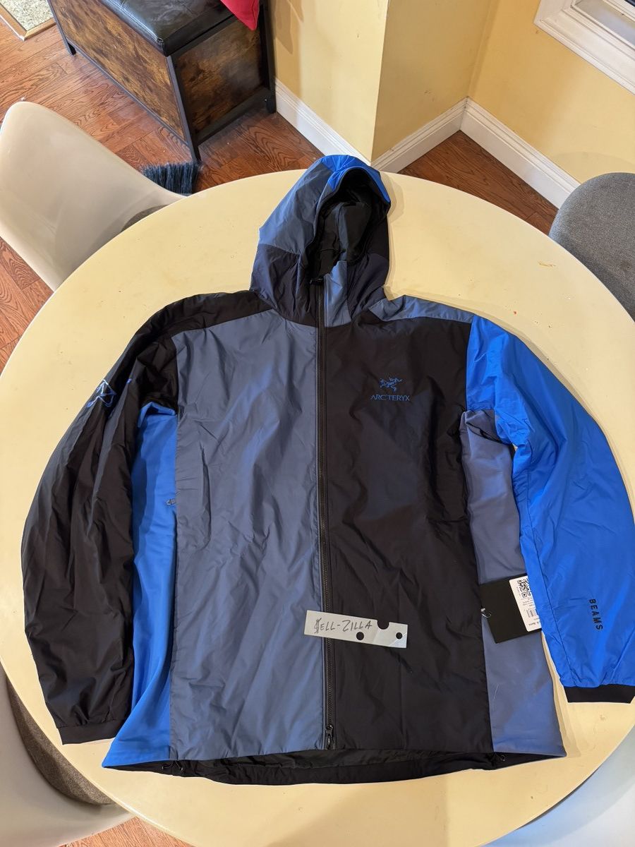 image of Arcteryx x Beams Plus Arc’Teryx X Beams - Atom Lt Hoody - Bora Blue - , Men's (Size 2XL)