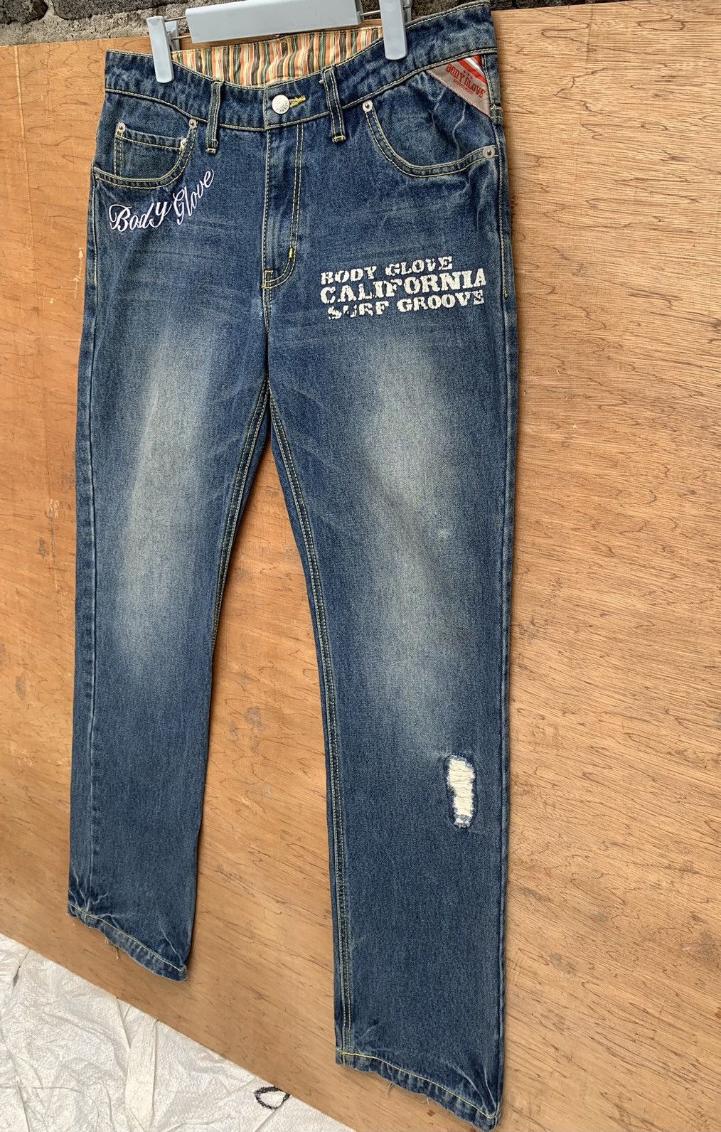 Body Glove Body Glove California Surf Groove Denim Pants Size US 32 / EU 48 - 5 Thumbnail