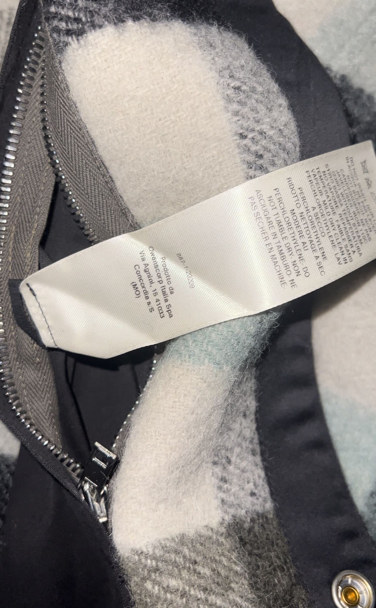 Rick Owens Rick Owens FW22STROBE Jumbo Oversized Pearl Plaid Outershirt Size US S / EU 44-46 / 1 - 5 Thumbnail