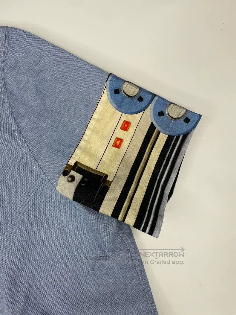 Givenchy Givenchy size 39 Denim Shirt Short Sleeve Size US S / EU 44-46 / 1 - 5 Thumbnail
