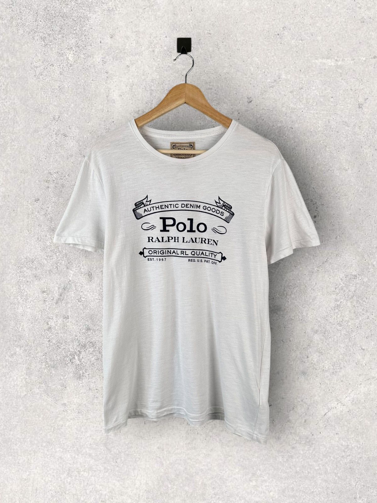 Polo Ralph Lauren Polo Ralph Lauren Box Logo Tee Size US M / EU 48-50 / 2 - 1 Thumbnail