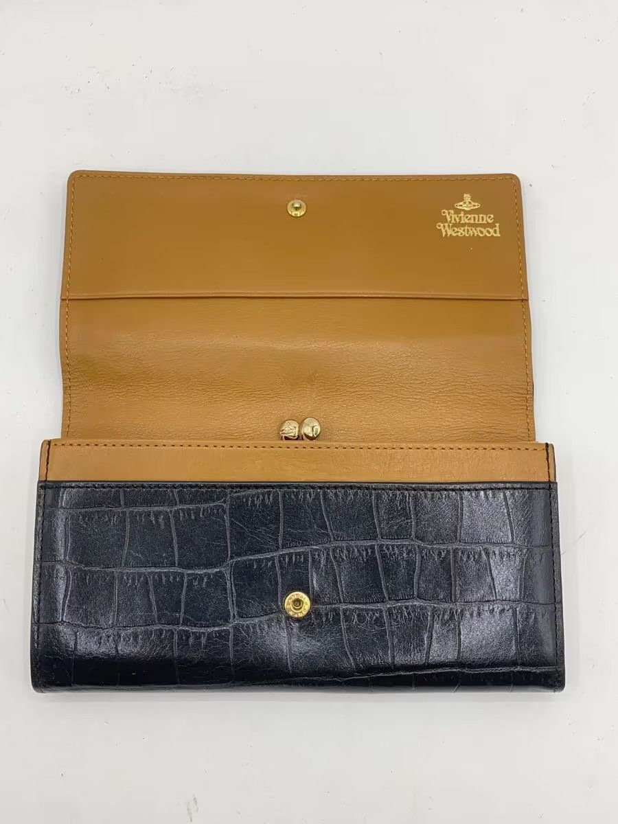 Vivienne Westwood Love Orb Crocodile Embossed Leather Wallet Size ONE SIZE - 4 Thumbnail