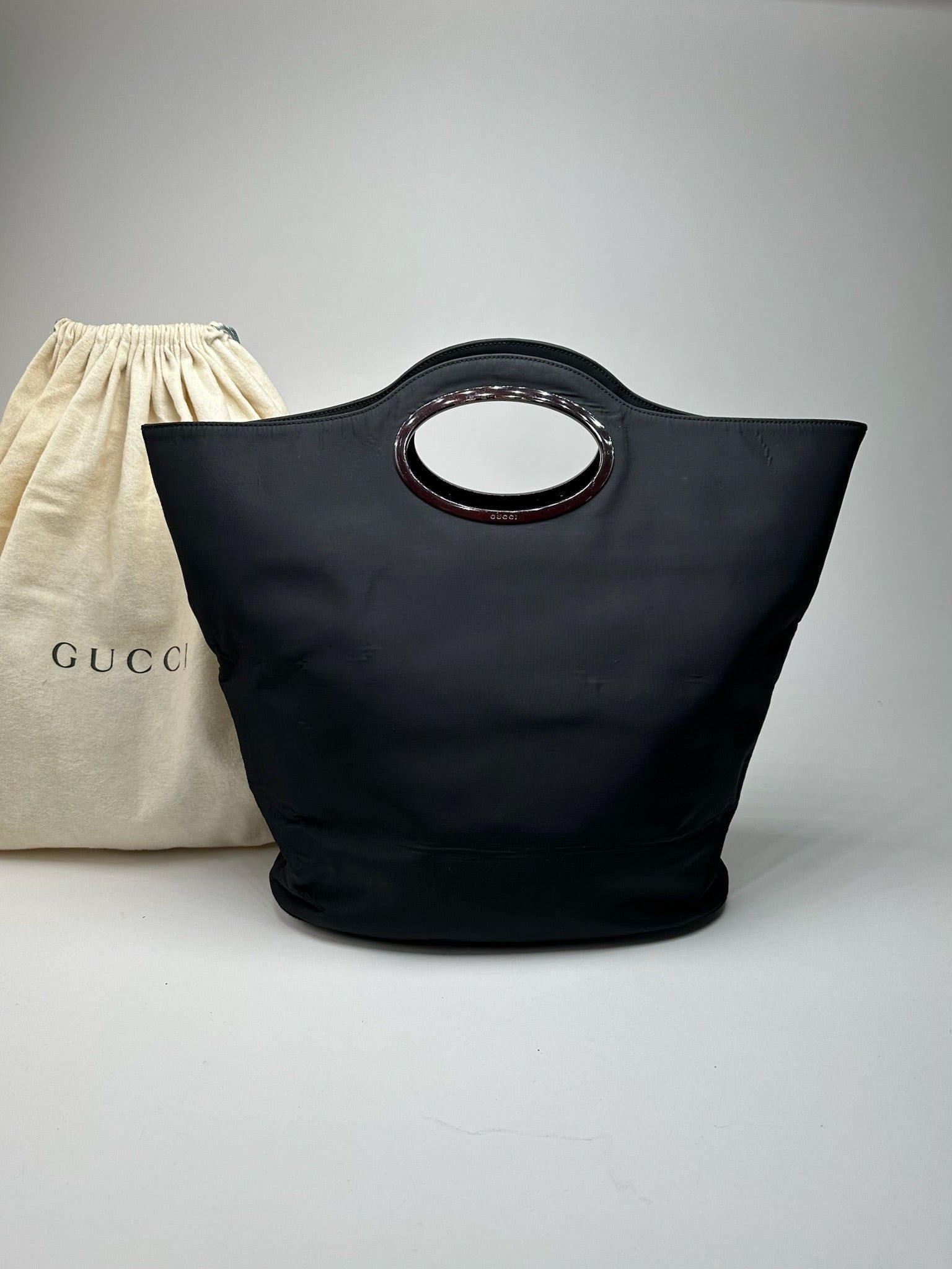 Gucci Vintage bucket bag black Size ONE SIZE - 1 Thumbnail
