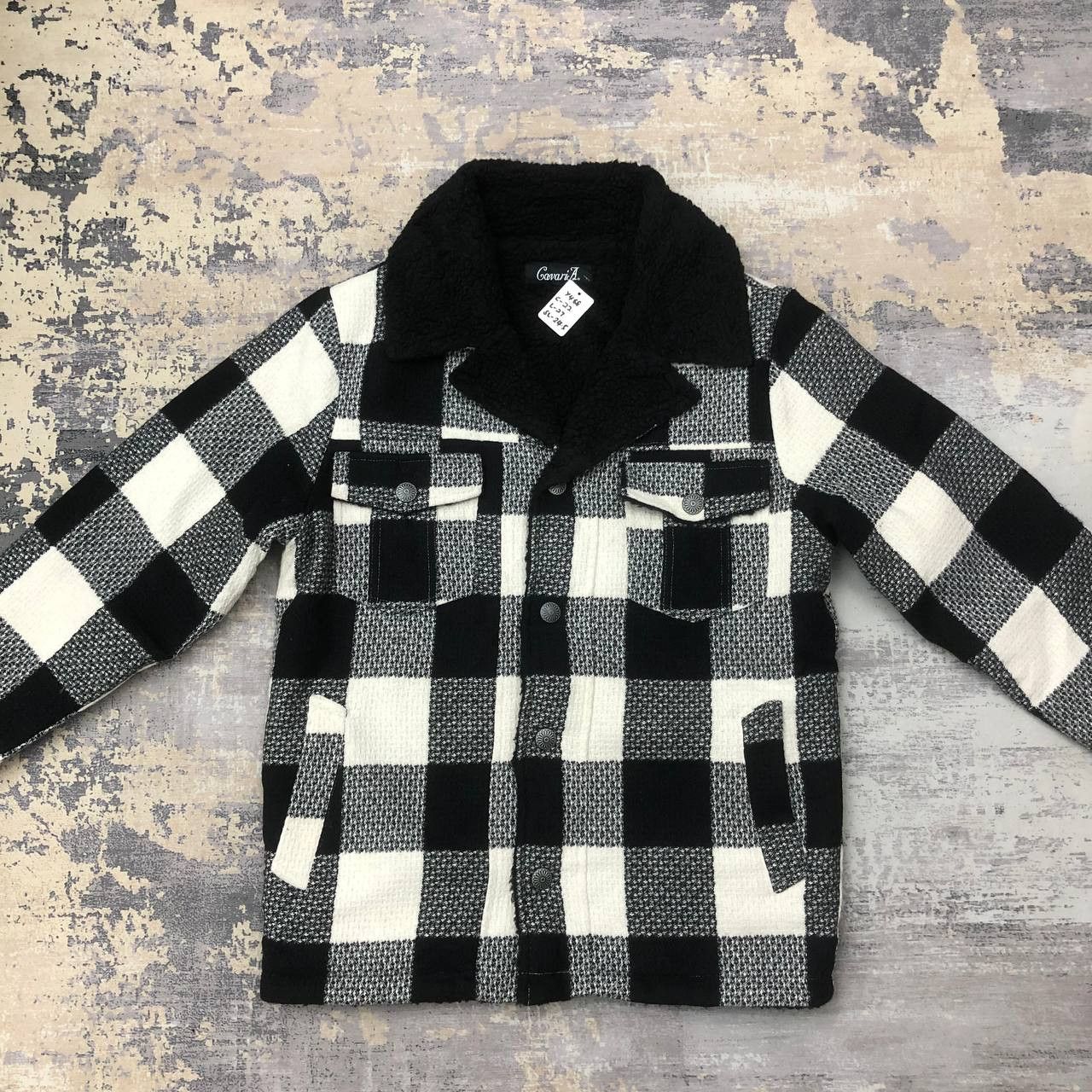 Japanese Brand Y468 FLEECE TARTAN CAVARIA JAPAN JACKET Size US M / EU 48-50 / 2 - 4 Thumbnail