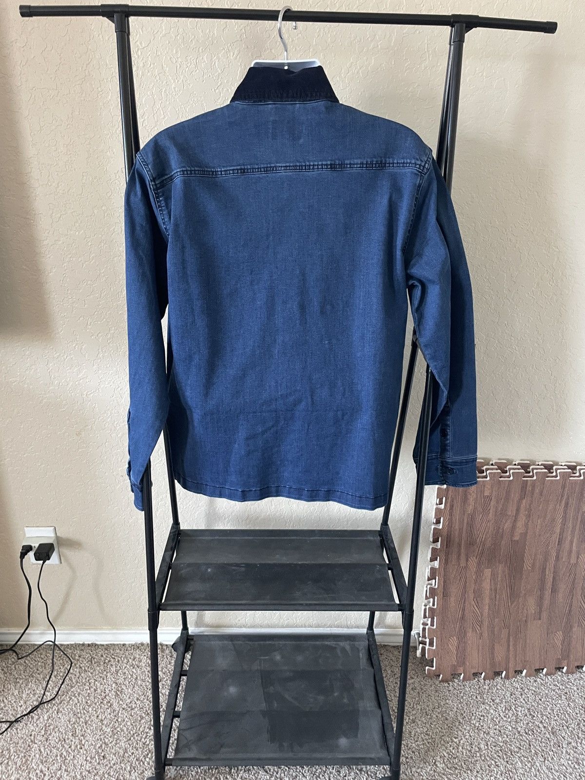 Folk Nelson Mid Denim Cord 3PKT shirt jacket Nwt 216.00 Size US L / EU 52-54 / 3 - 5 Thumbnail