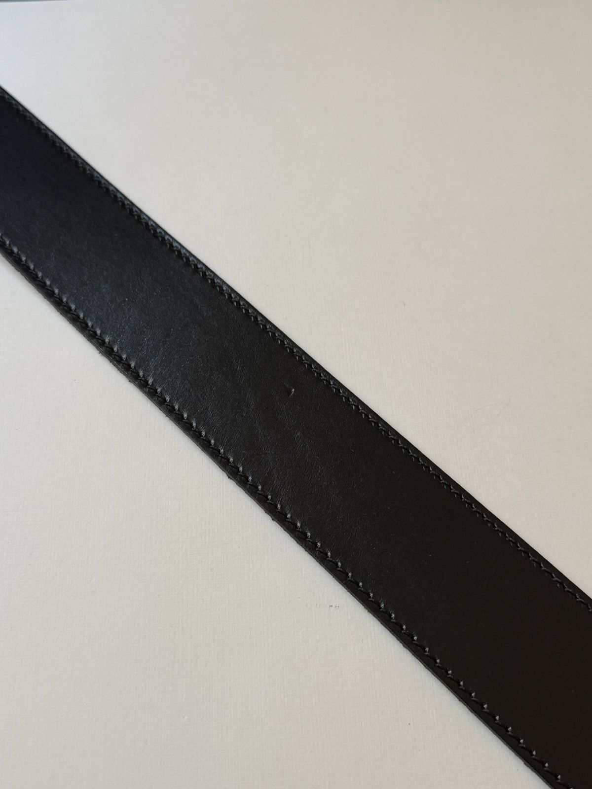 Saint Laurent Paris Saint Laurent Paris Men’s Leather Belt Size ONE SIZE - 7 Thumbnail