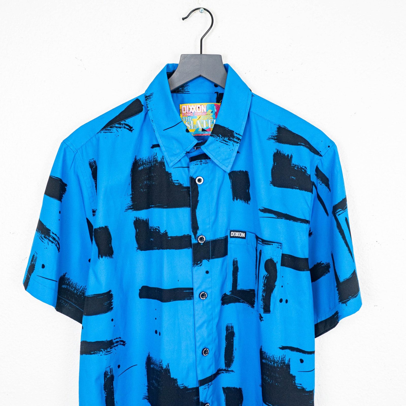 Dixxon DIXXON Flannel Co. Short Sleeve Slater Shirt Blue black L Size US L / EU 52-54 / 3 - 2 Thumbnail
