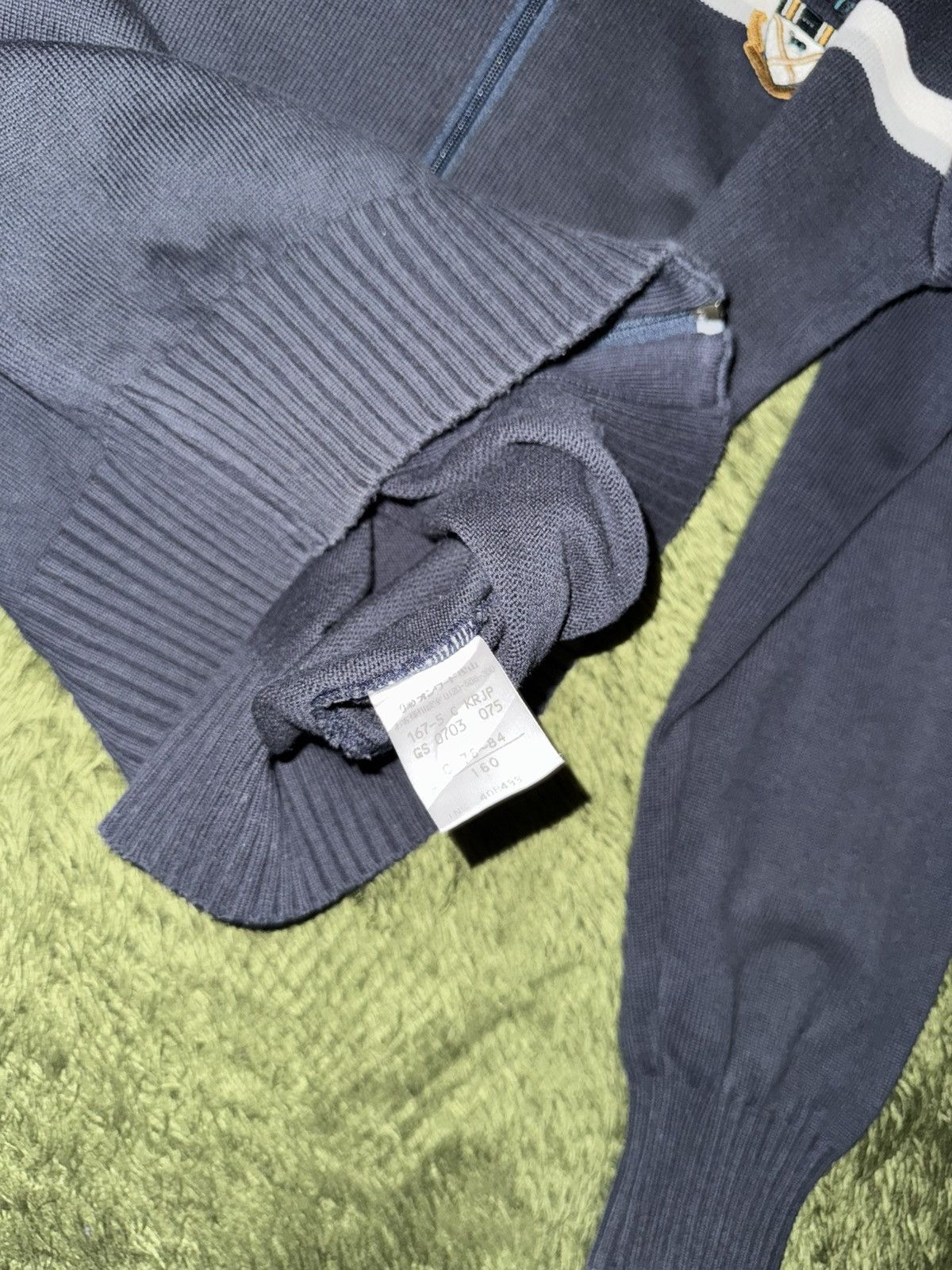 J. Press J.Press Made in Japan High-Neck Knit Zip-Up Size US S / EU 44-46 / 1 - 6 Thumbnail