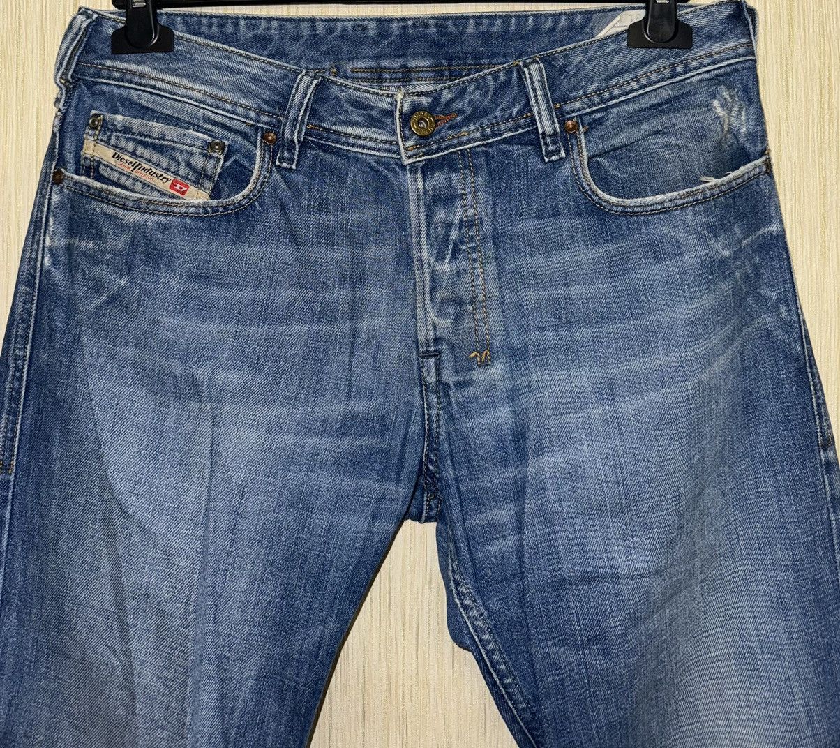 Diesel × Vintage Diesel vintage Zathan flared boot cut jeans crazy Y2K Size US 31 - 4 Thumbnail