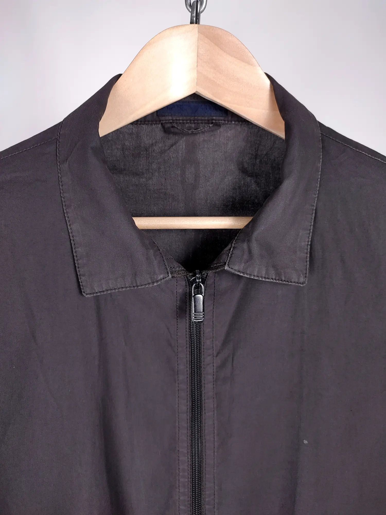 Emporio Armani 90's Emporio Armani Vintage Chore PU Worker jacket Size US XL / EU 56 / 4 - 3 Thumbnail