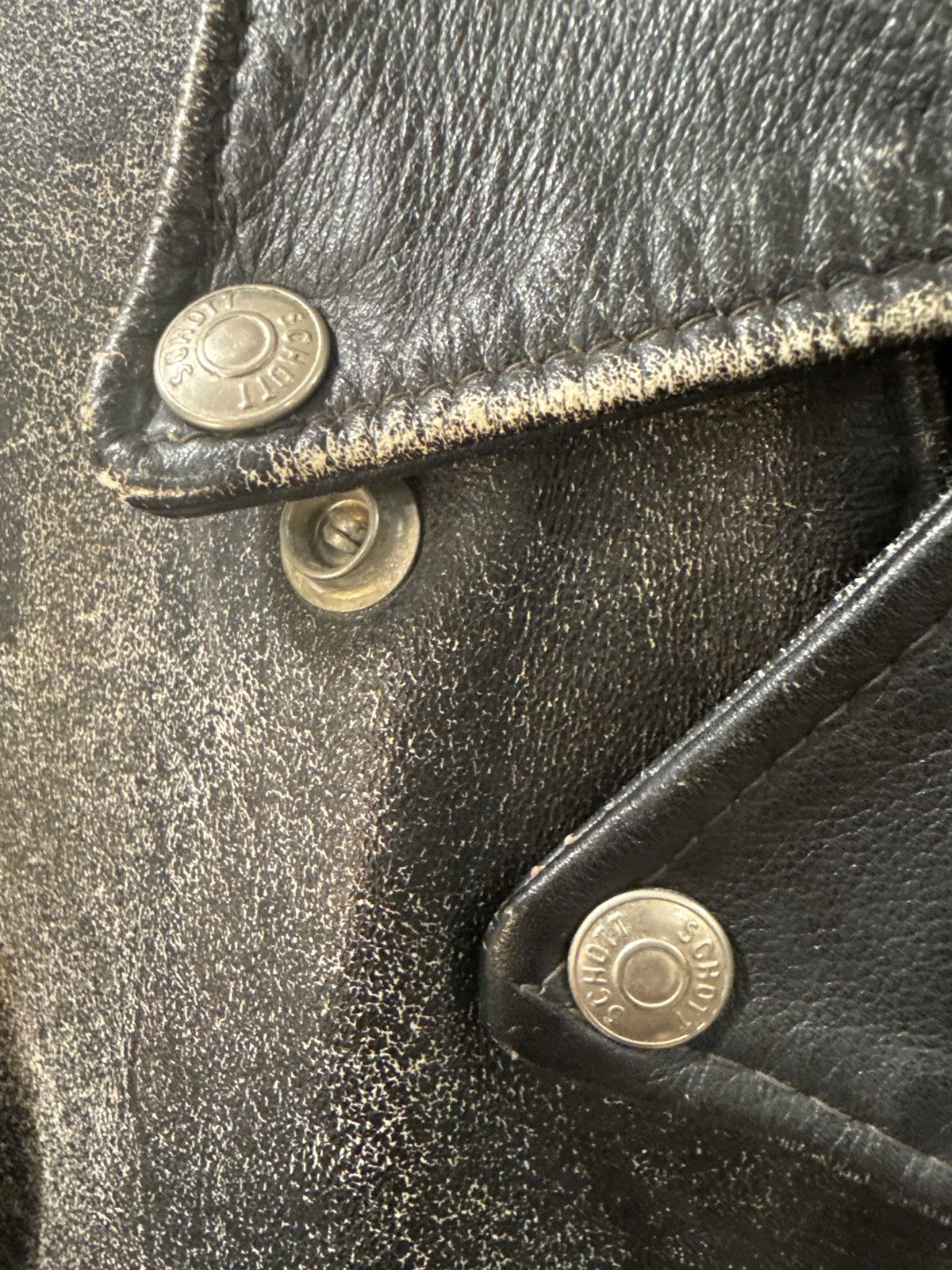 Schott Vintage Schott Perfecto Leather Jacket “THE SMITHS” Size US M / EU 48-50 / 2 - 7 Thumbnail
