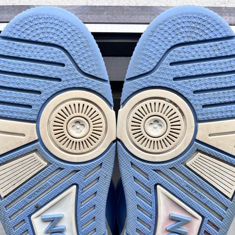 Louis Vuitton Louis Vuitton Blue Trainer Fashion Sneakers for Men -2508 Size US 8.5 / EU 41-42 - 3 Thumbnail