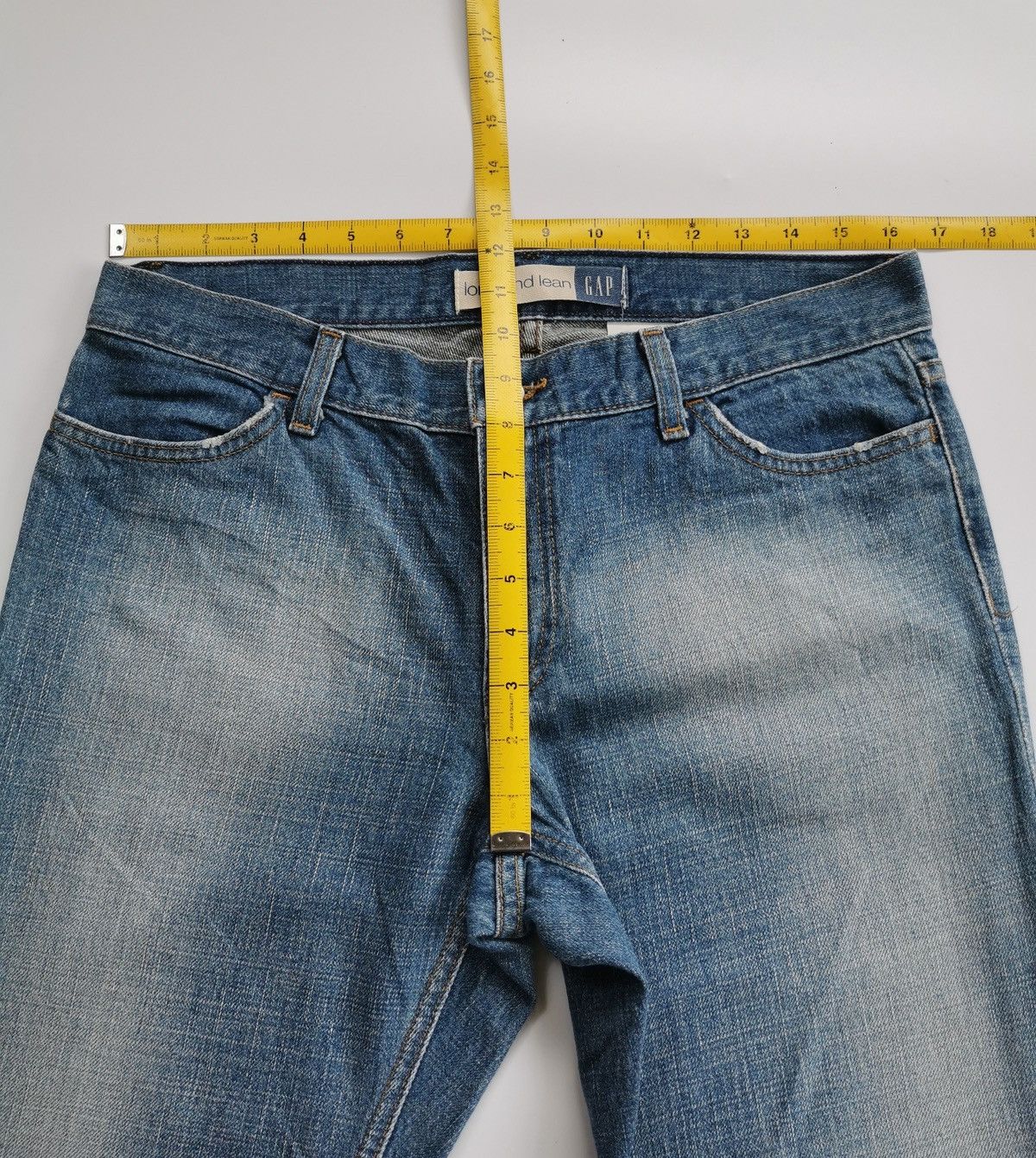Vintage Vintage Gap USA Flared Bootcut Long Lean Jeans Size US 33 - 11 Thumbnail