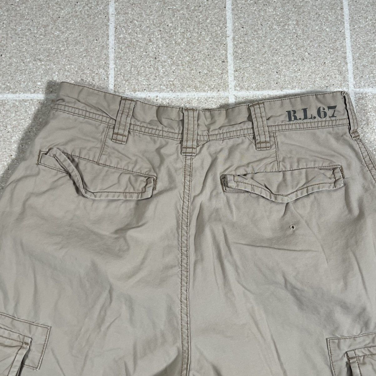 Polo Ralph Lauren Vintage Polo Jeans Co Cargo Military Shorts Paratrooper 28 Size US 28 / EU 44 - 6 Thumbnail