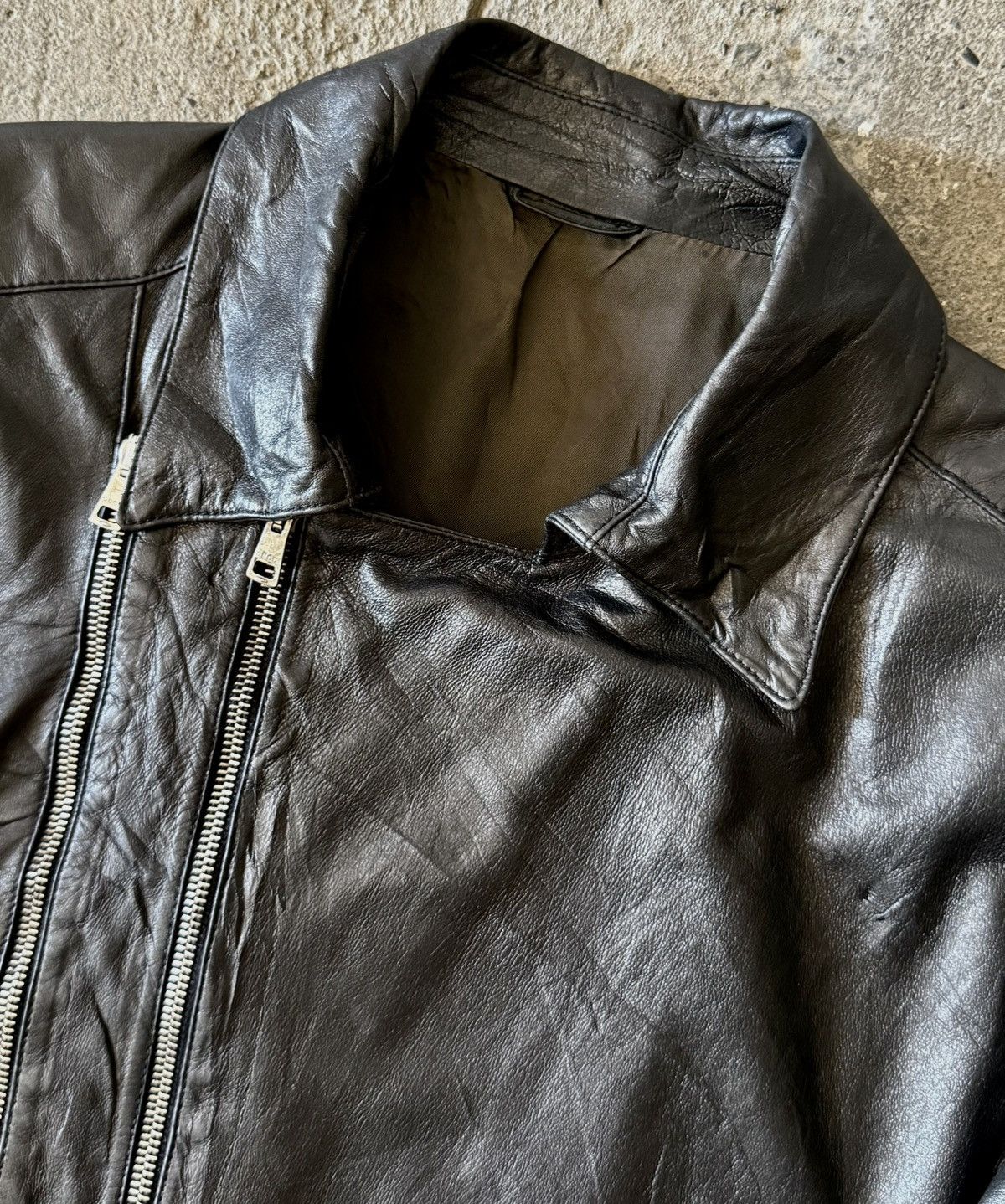 Gucci Archive Gucci - Tom Ford - 90's/00's - Biker Leather Jacket