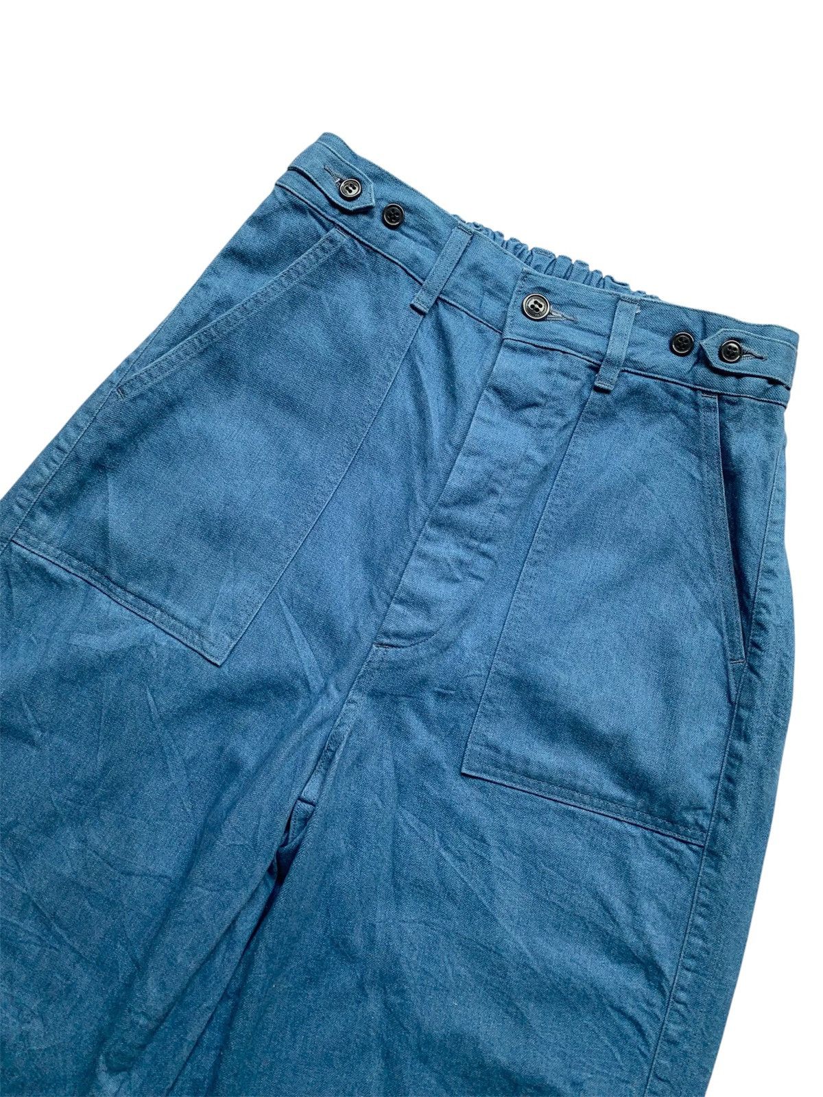 Japanese Brand Ordinary fits fatigue pant adjustable elastic waistband Size US 30 / EU 46 - 2 Thumbnail