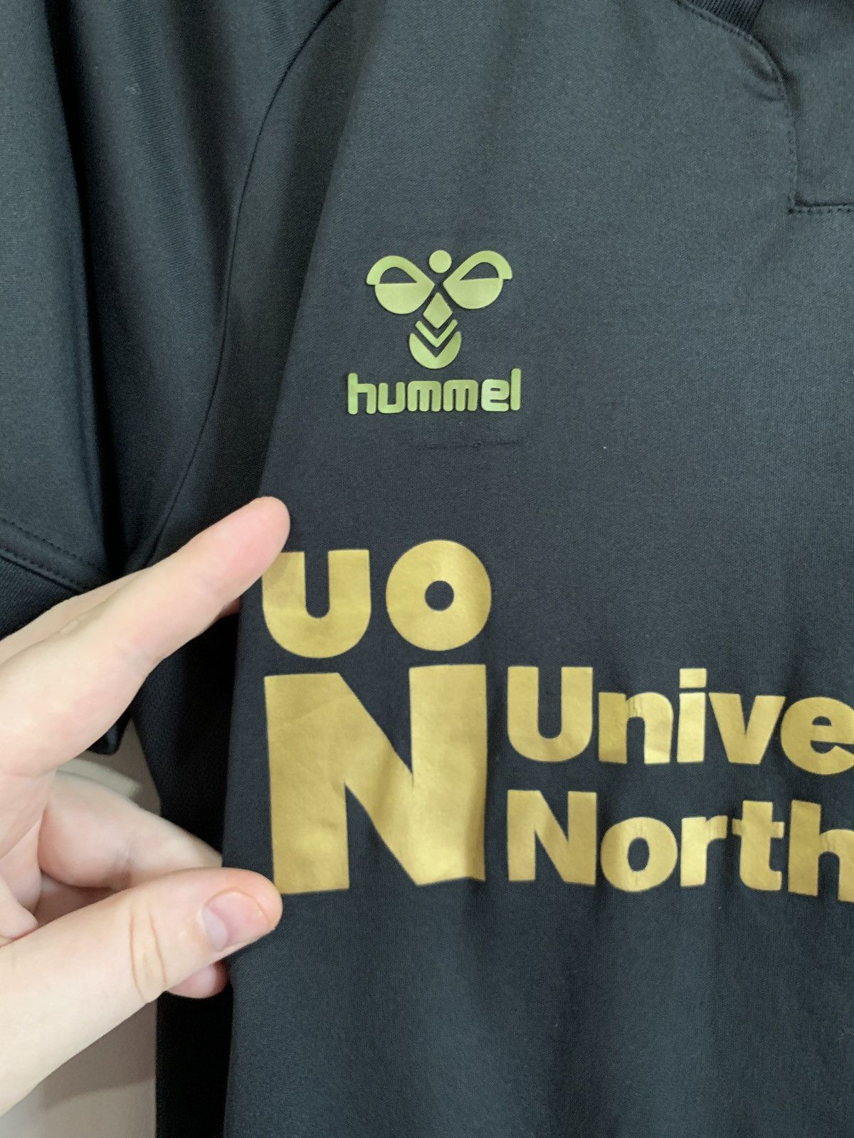 Hummel Northampton Town Away Football Shirt Hummel Soccer Jersey Size US S / EU 44-46 / 1 - 9 Thumbnail