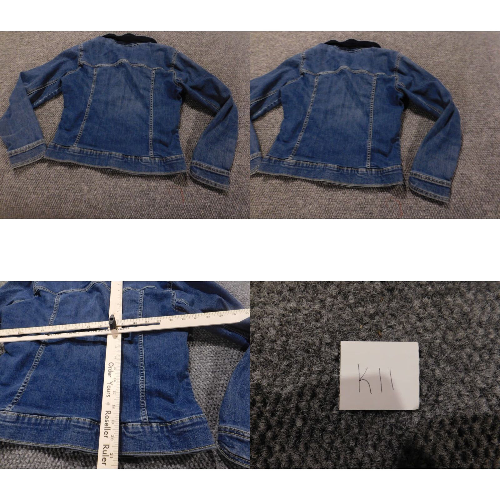 Old Navy Old Navy Womens Jacket Small Blue denim rockstar button jean biker Shirt Womens Small Blue Denim Jacket Rockstar Button Casual Winter Men/Women? Size 28" / US 6 / IT 42 - 9 Thumbnail