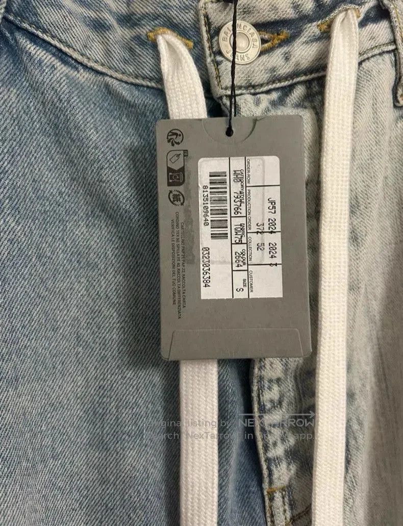 Balenciaga Balenciaga Fifty Patchwork Logo Jeans. Size US 26 / EU 42 - 3 Thumbnail