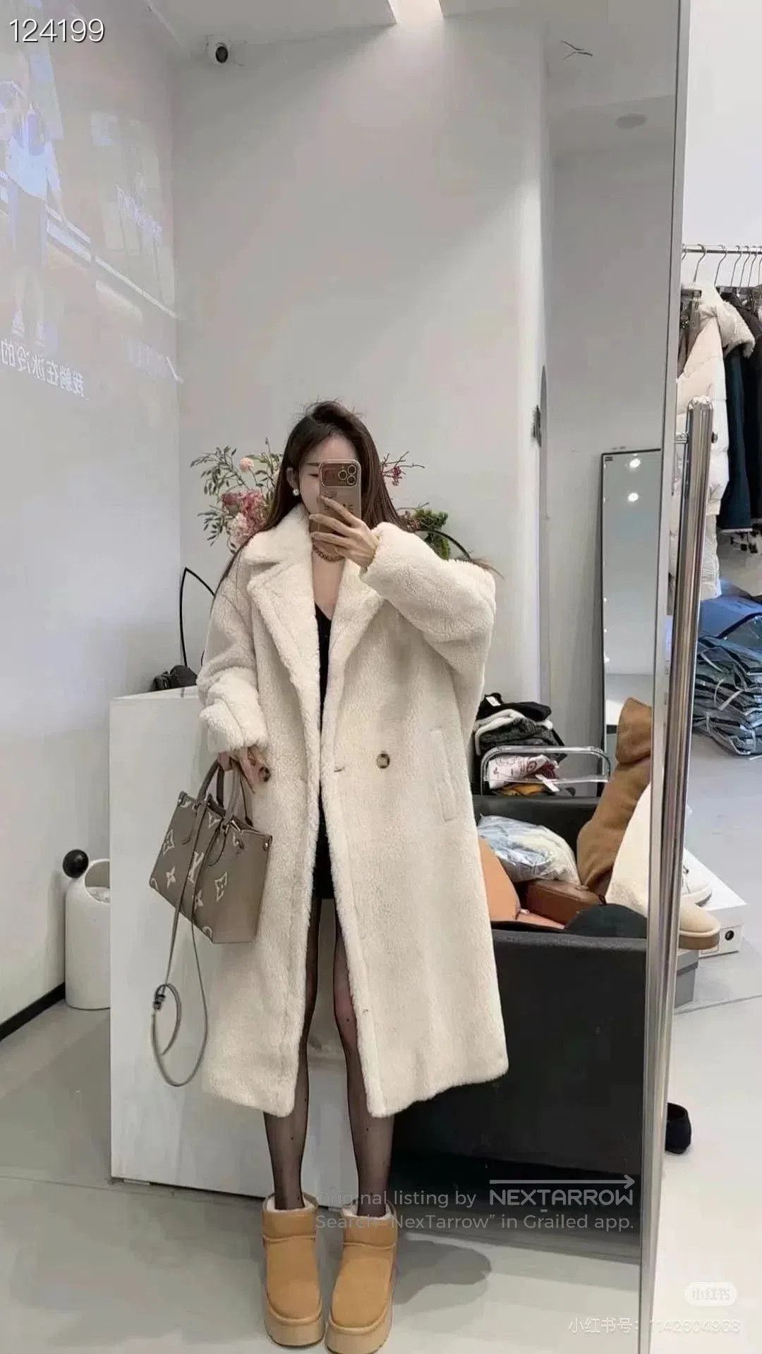 Max Mara MaxMara Tedgirl Teddy Bear Coat. Size S / US 4 / IT 40 - 9 Thumbnail