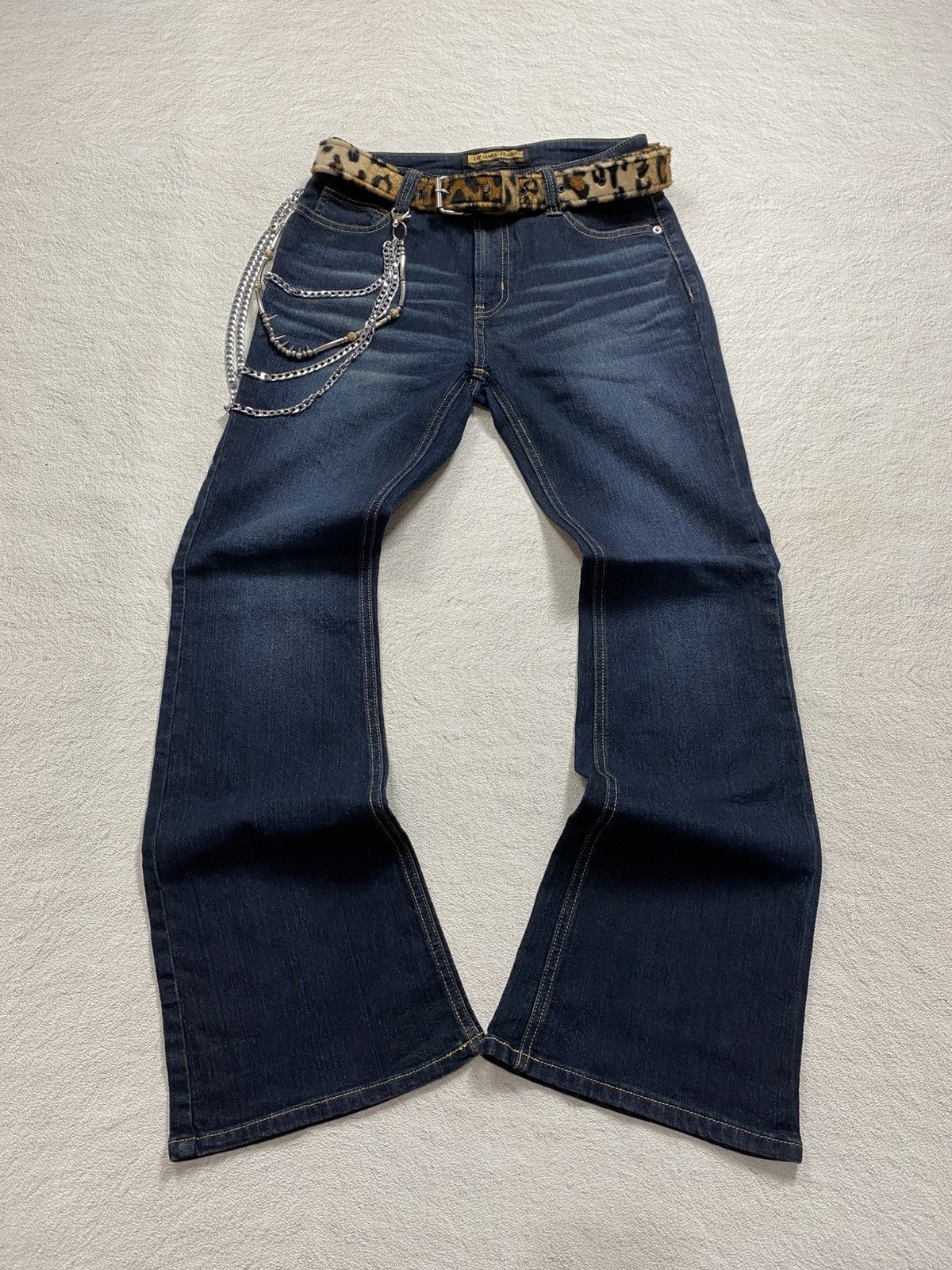 Hysteric Glamour × If Six Was Nine × Japanese Brand 2000s Lipmake flare jean Size US 28 / EU 44 - 1 Thumbnail