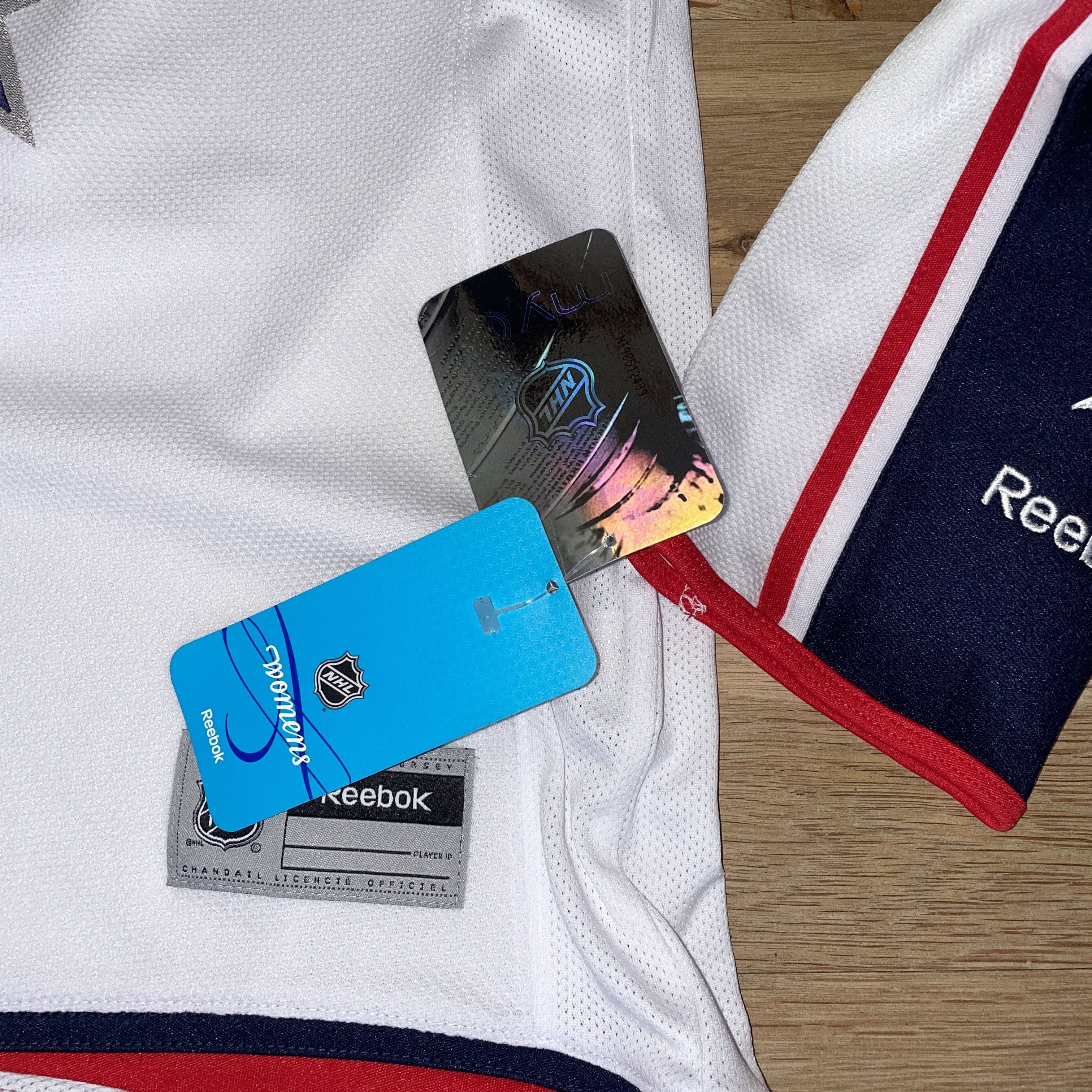 NHL × Reebok REEBOK NHL COLUMBUS BLUE JACKETS WOMEN'S JERSEY Size L Size L / US 10 / IT 46 - 4 Thumbnail