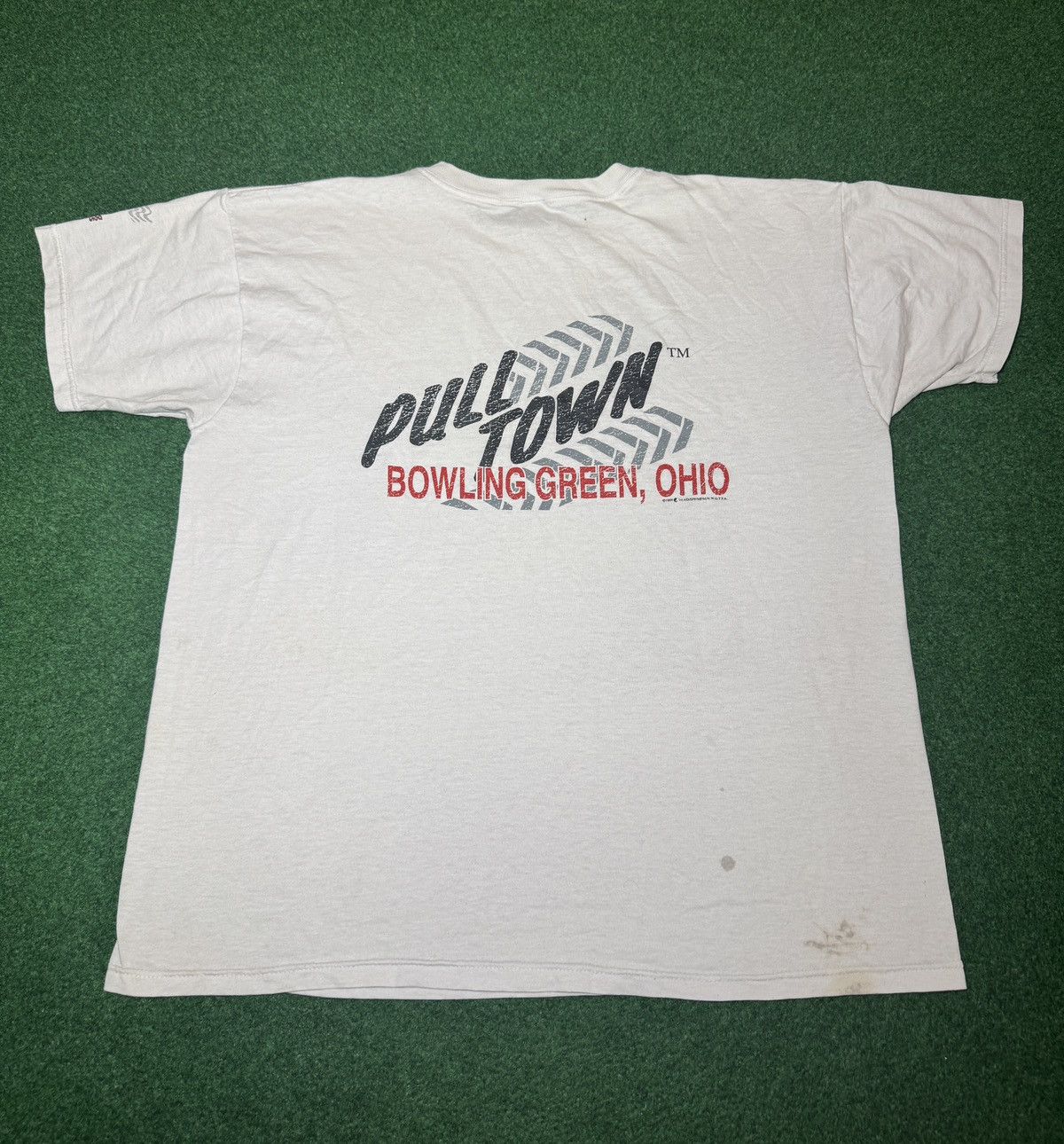 Vintage Tractor Pulling Championship 90s Nationals 23x28 T Shirt Size US XL / EU 56 / 4 - 5 Thumbnail
