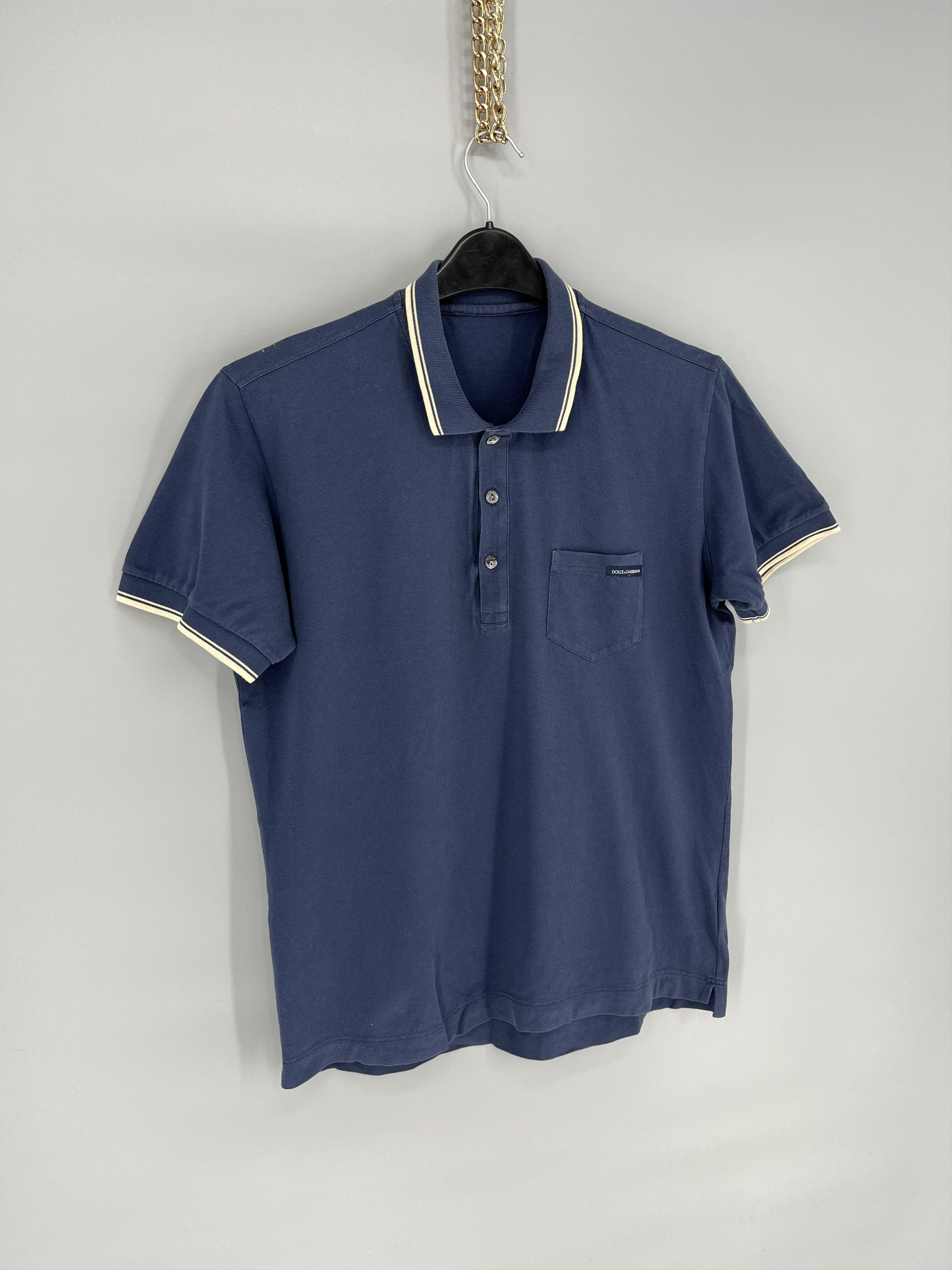 Dolce & Gabbana Vintage Y2K Dolce&Gabbana Basic Polo T-Shirt Size US M / EU 48-50 / 2 - 2 Thumbnail