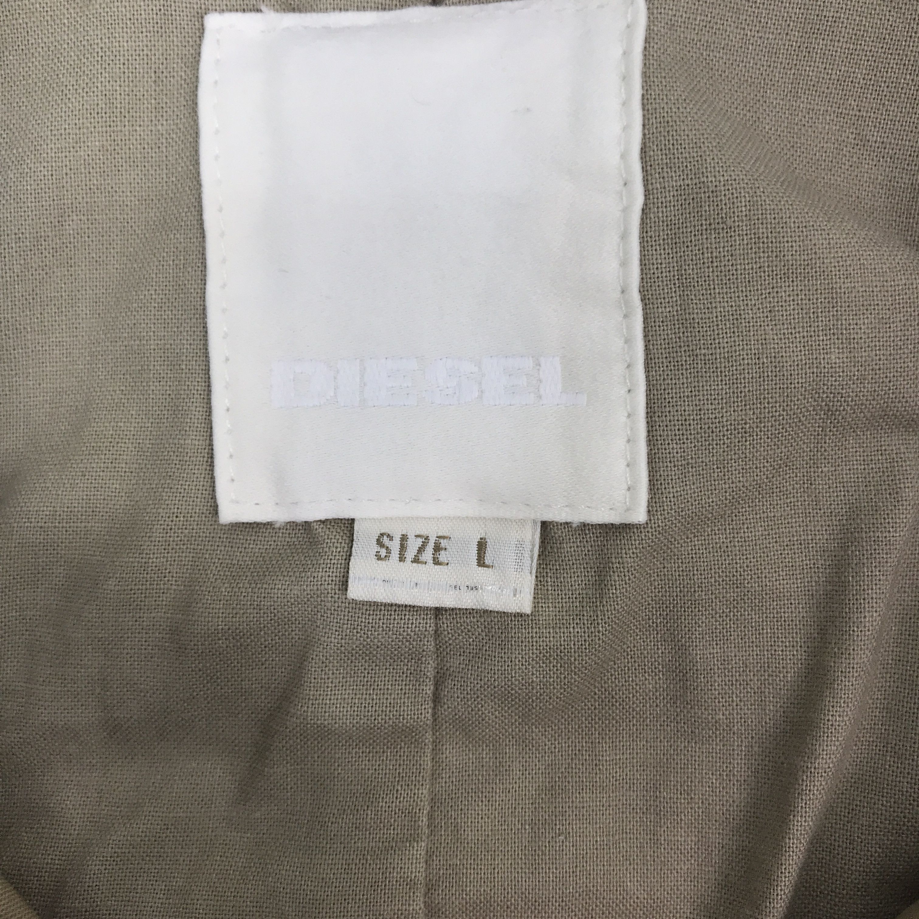 Diesel × Vintage Vintage Diesel zippers Army style Jacket Size US L / EU 52-54 / 3 - 9 Thumbnail