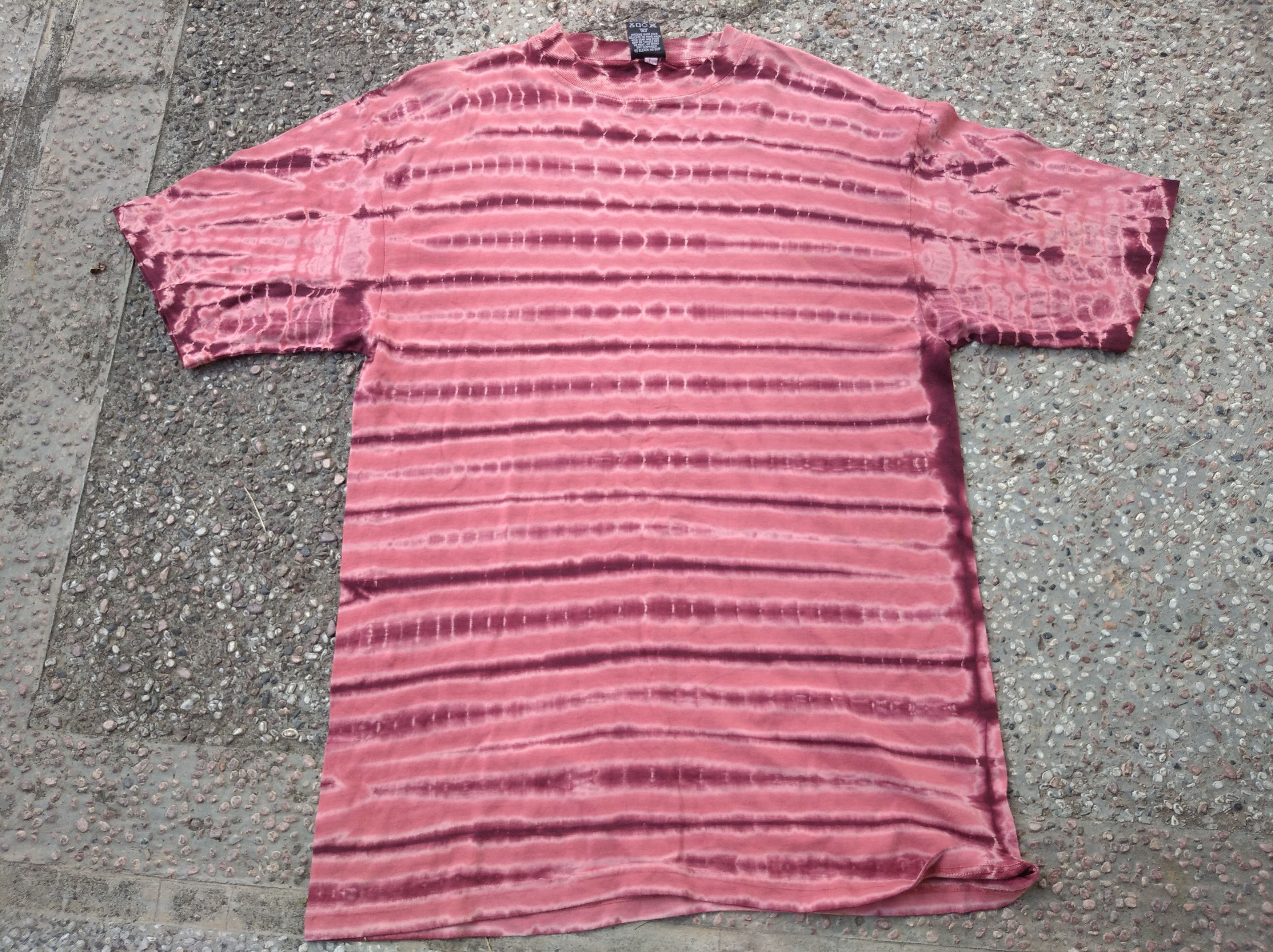 Vintage Vintage 90's tie dye blank t-shirt Size US L / EU 52-54 / 3 - 1 Thumbnail