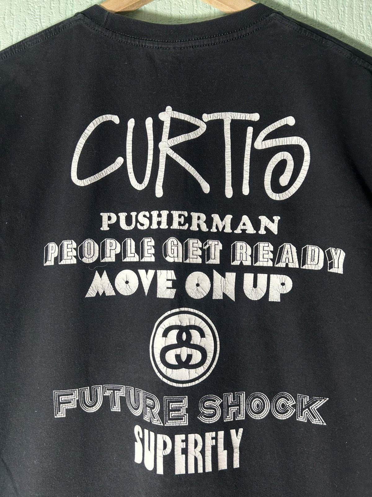 Stussy Stussy Curtis World Tour Tee Size US L / EU 52-54 / 3 - 8 Thumbnail